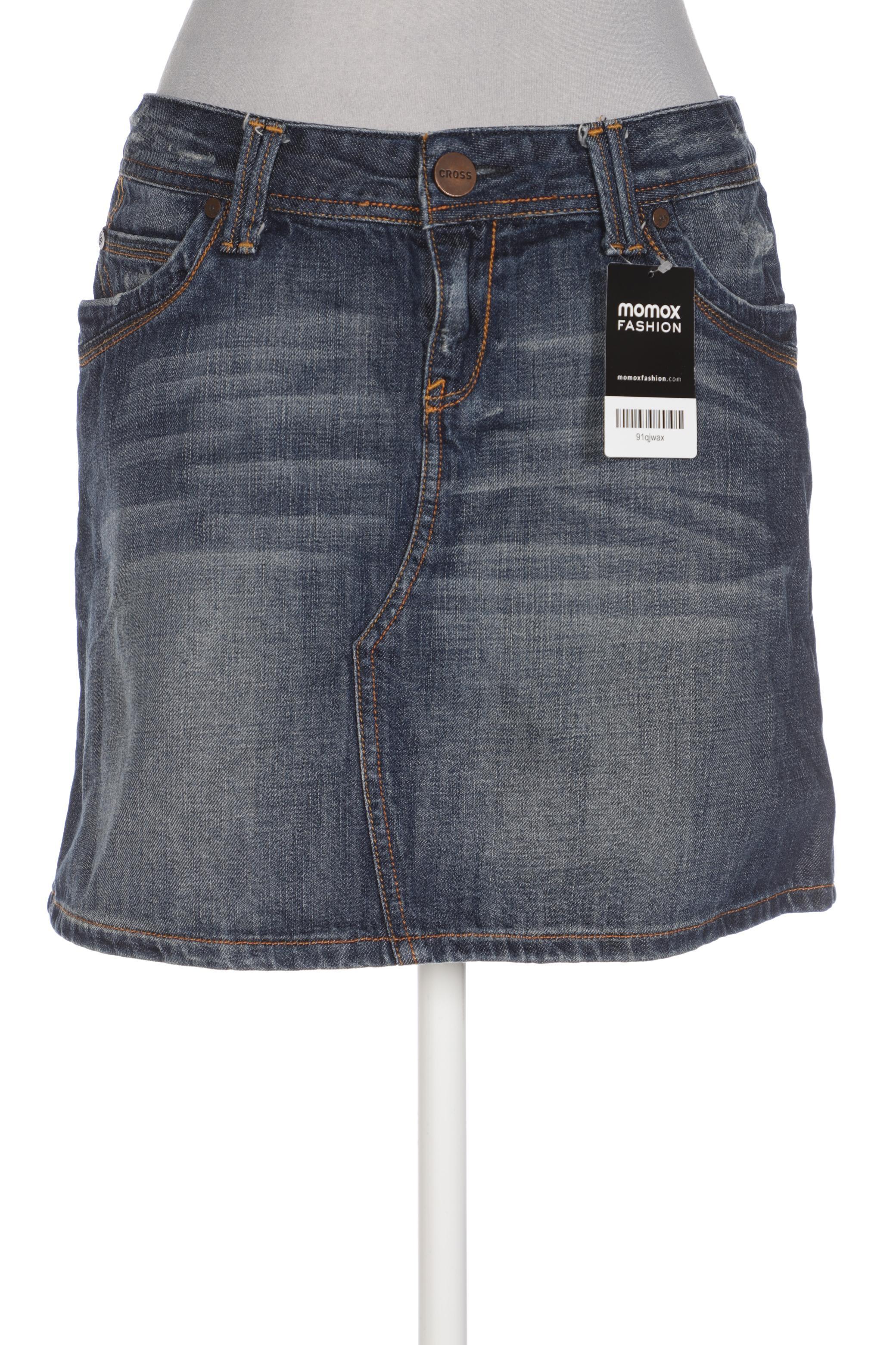 

Cross Jeans Damen Rock, marineblau, Gr. 27