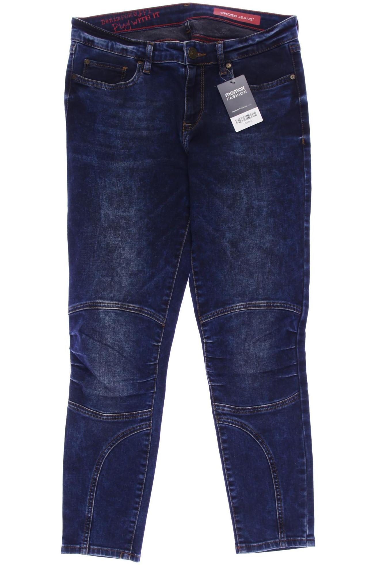 

Cross Jeans Damen Jeans, blau, Gr. 30