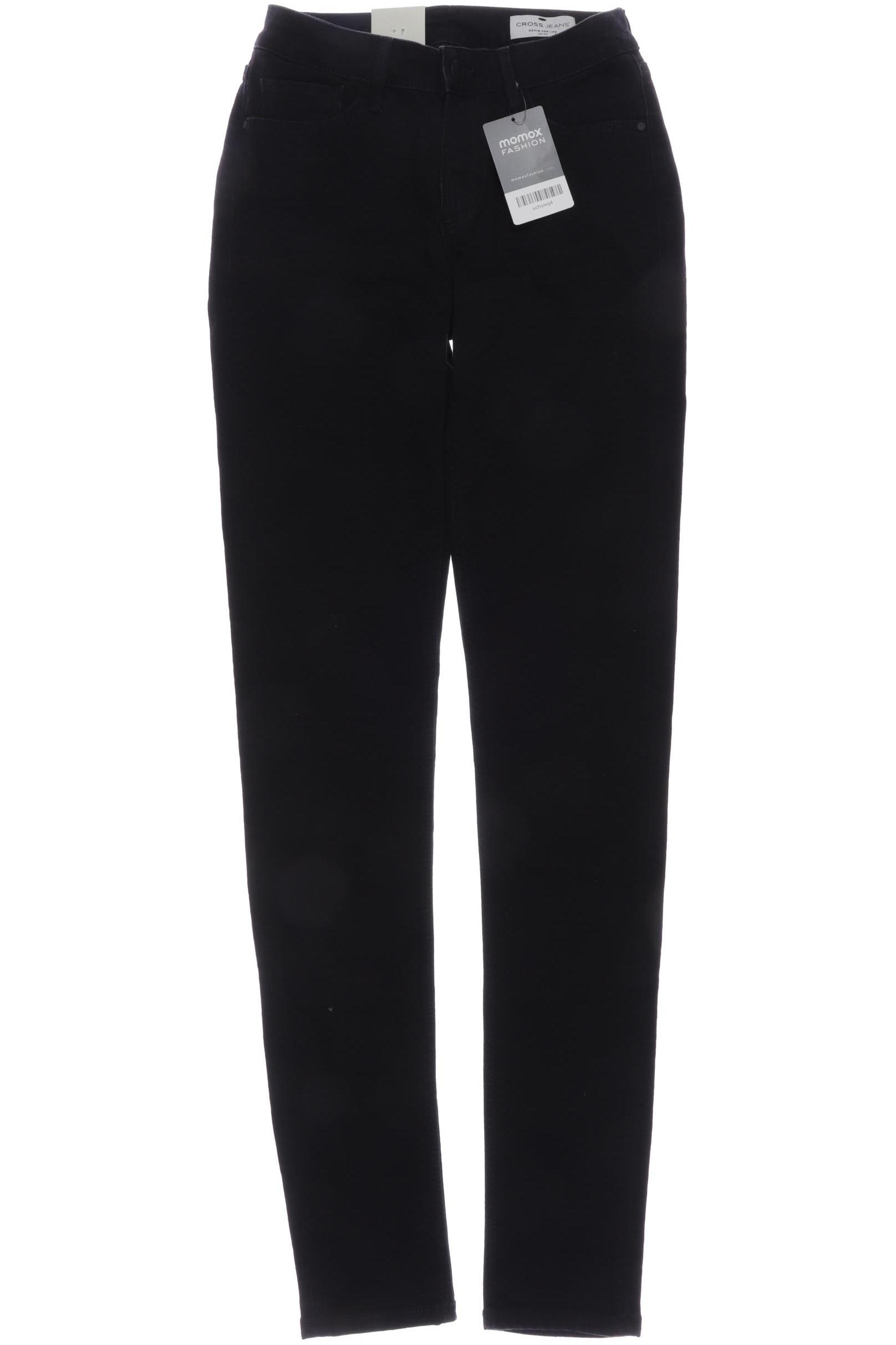 

Cross Jeans Damen Jeans, schwarz, Gr. 26