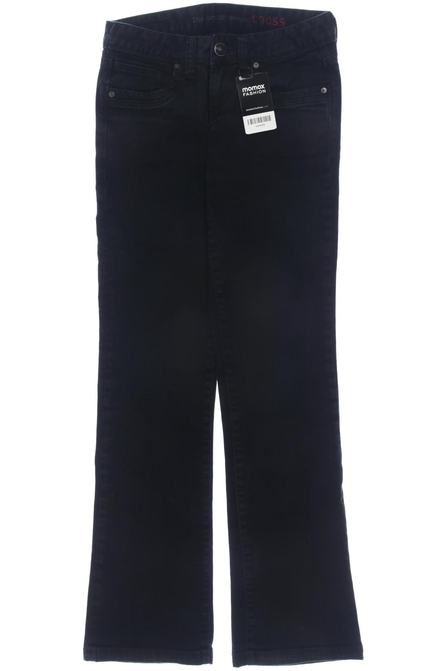 

Cross Jeans Damen Jeans, schwarz, Gr. 28