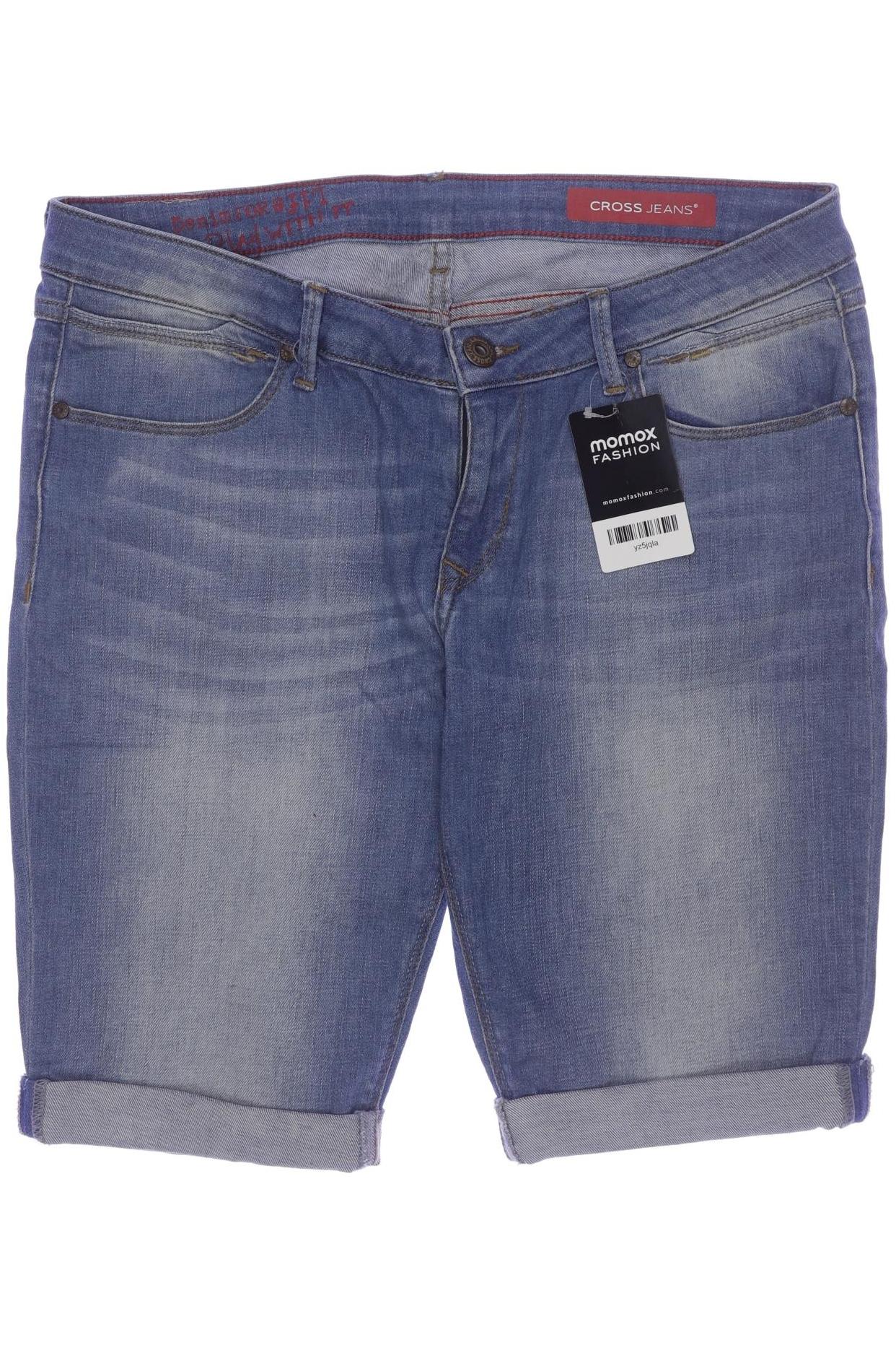 

Cross Jeans Damen Shorts, blau, Gr. 31