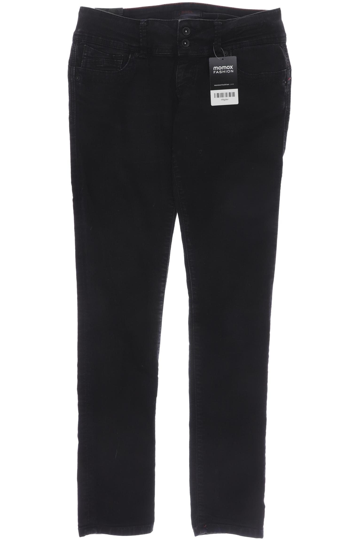 

Cross Jeans Damen Jeans, schwarz, Gr. 28