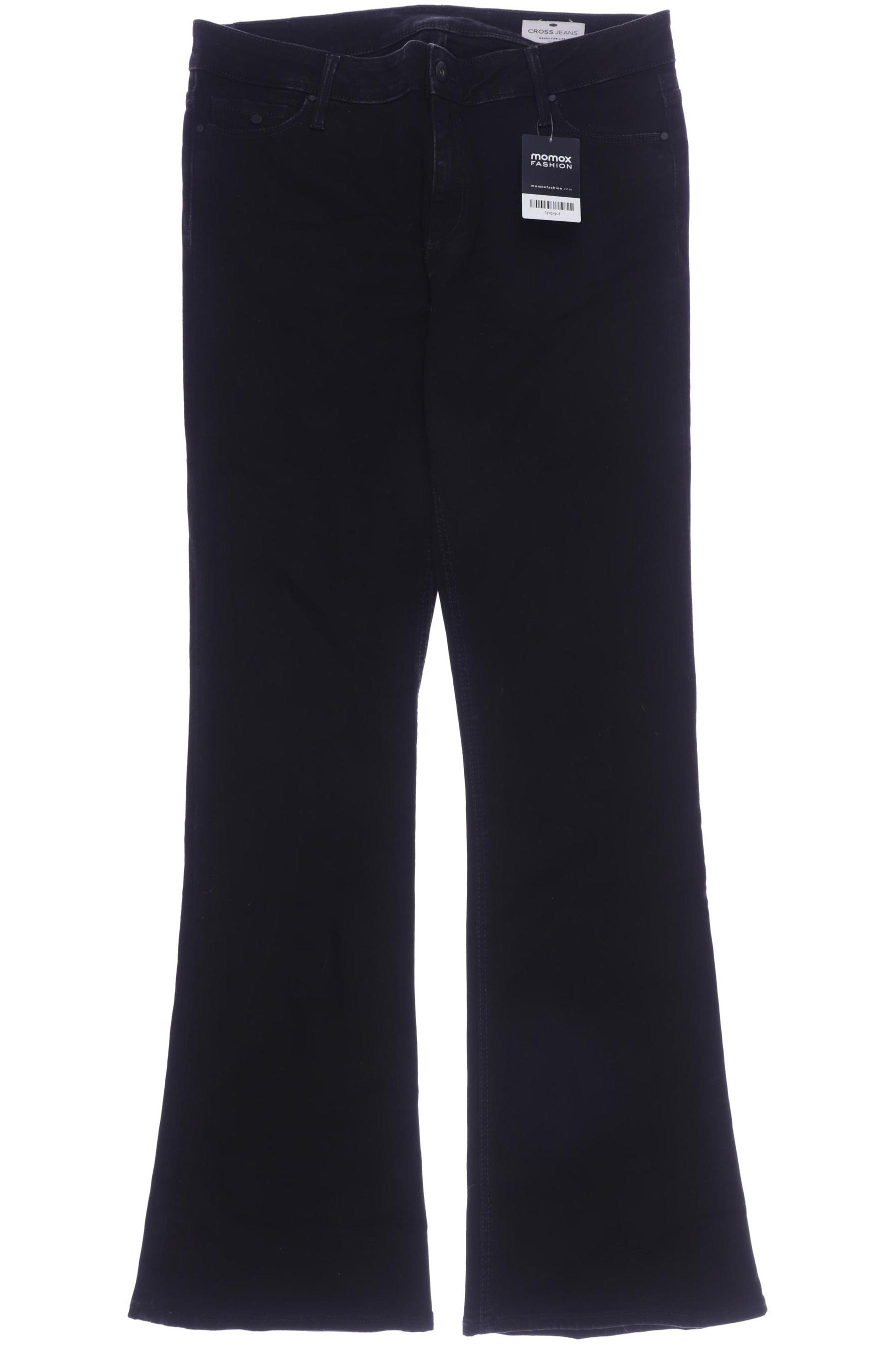 

Cross Jeans Damen Jeans, schwarz, Gr. 44