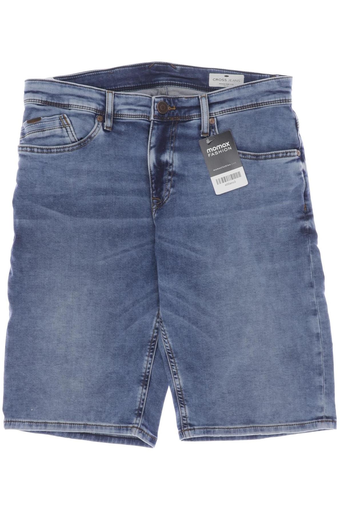 

Cross Jeans Herren Shorts, blau, Gr. 30