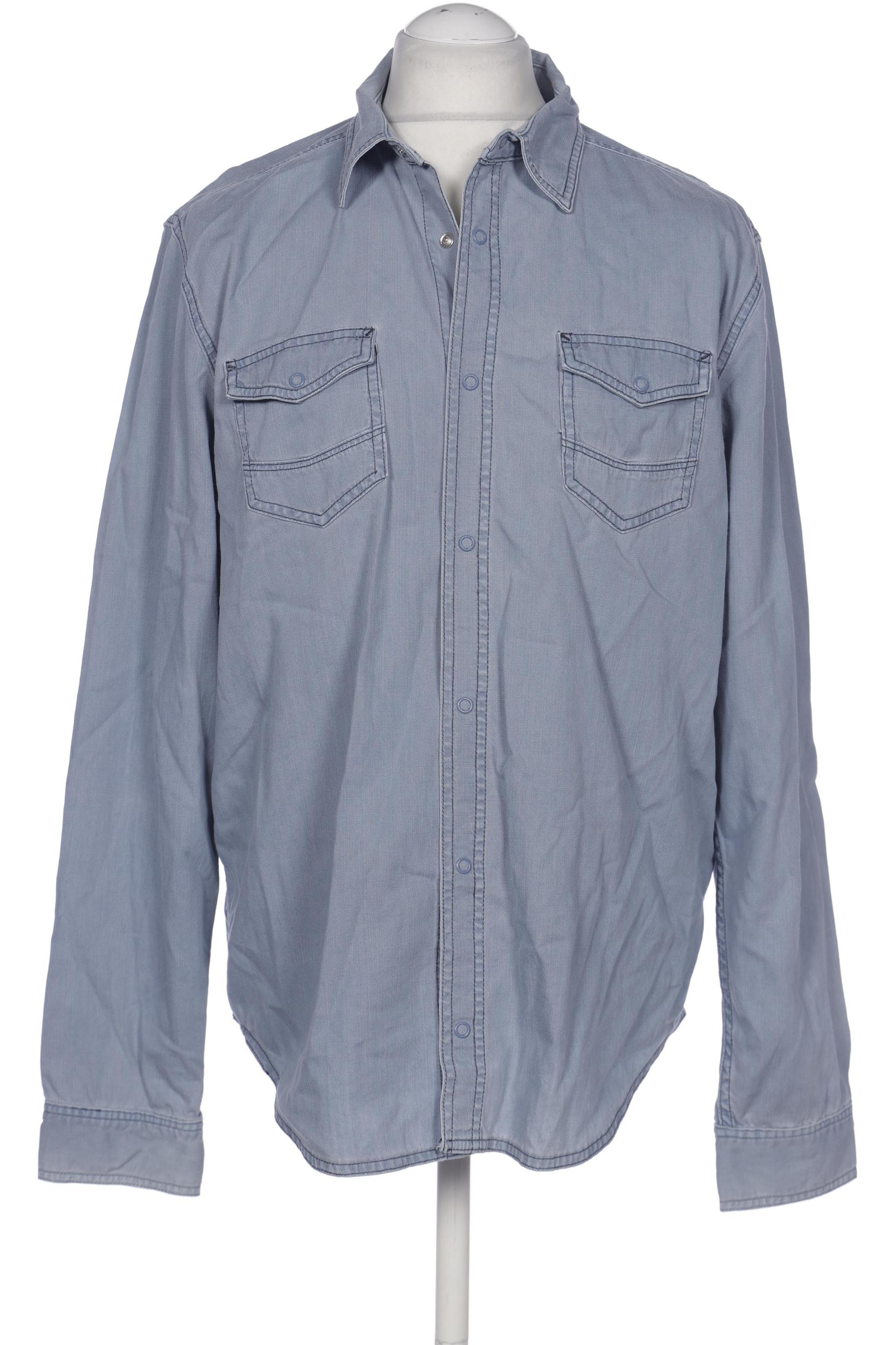 

Cross Jeans Herren Hemd, blau, Gr. 54