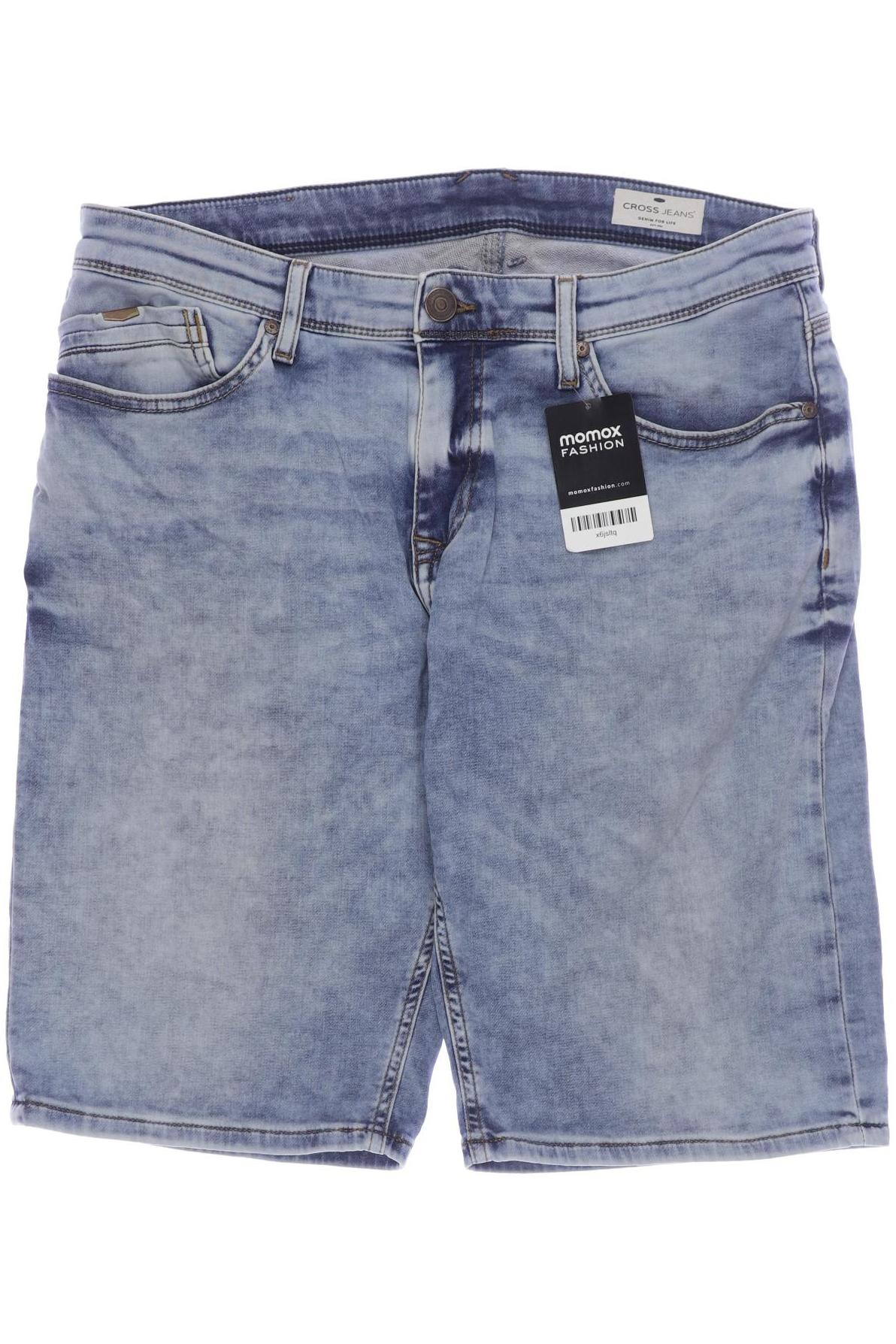 

Cross Jeans Herren Shorts, blau, Gr. 52