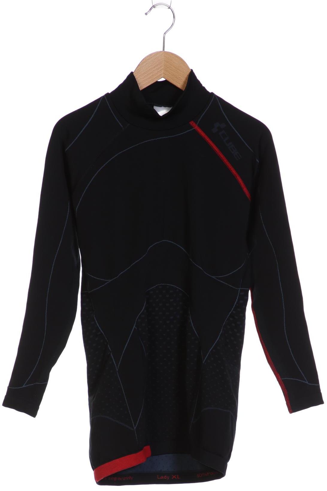 

Cube Damen Langarmshirt, schwarz, Gr. 34
