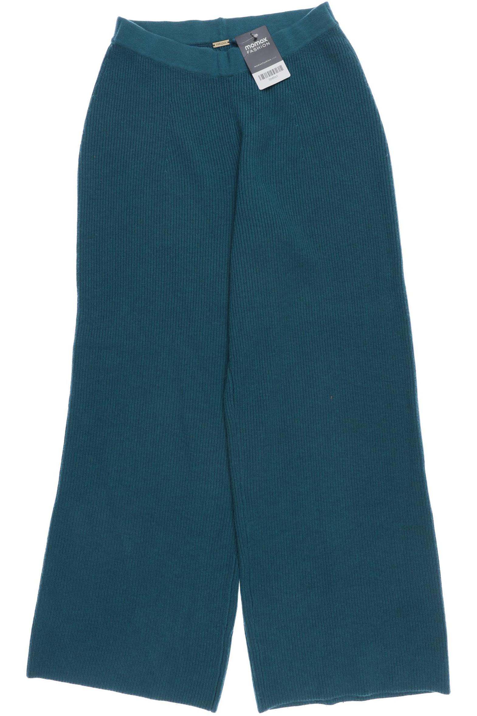 

cult gaia Damen Stoffhose, türkis, Gr. 0