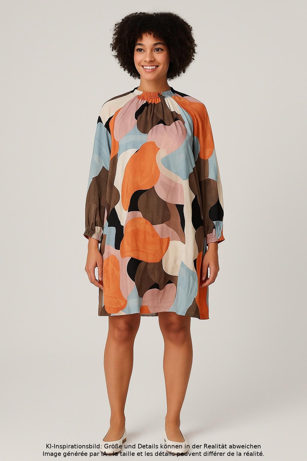 

Culture Damen Kleid, mehrfarbig, Gr. 38