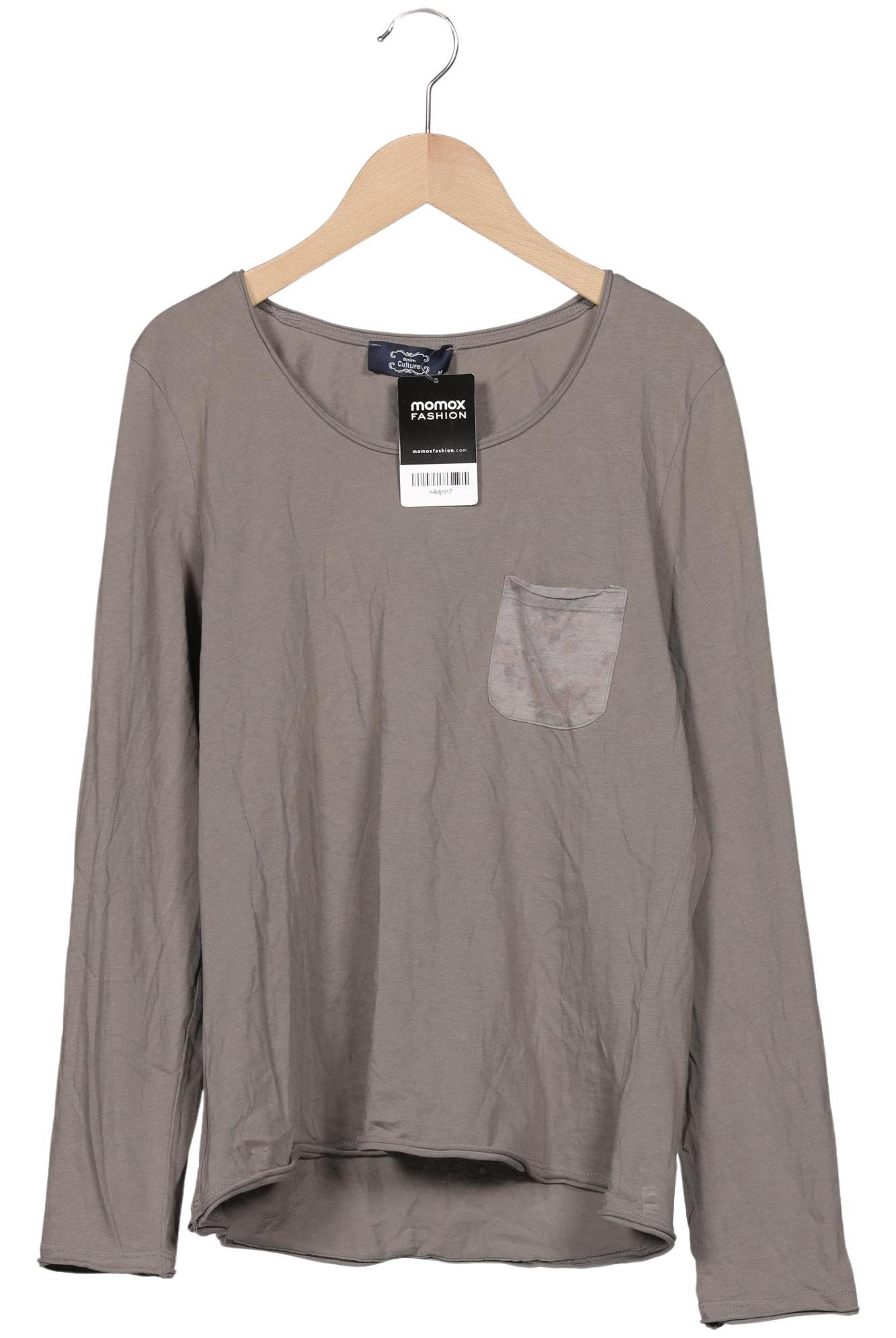 

Culture Damen Langarmshirt, grau, Gr. 38
