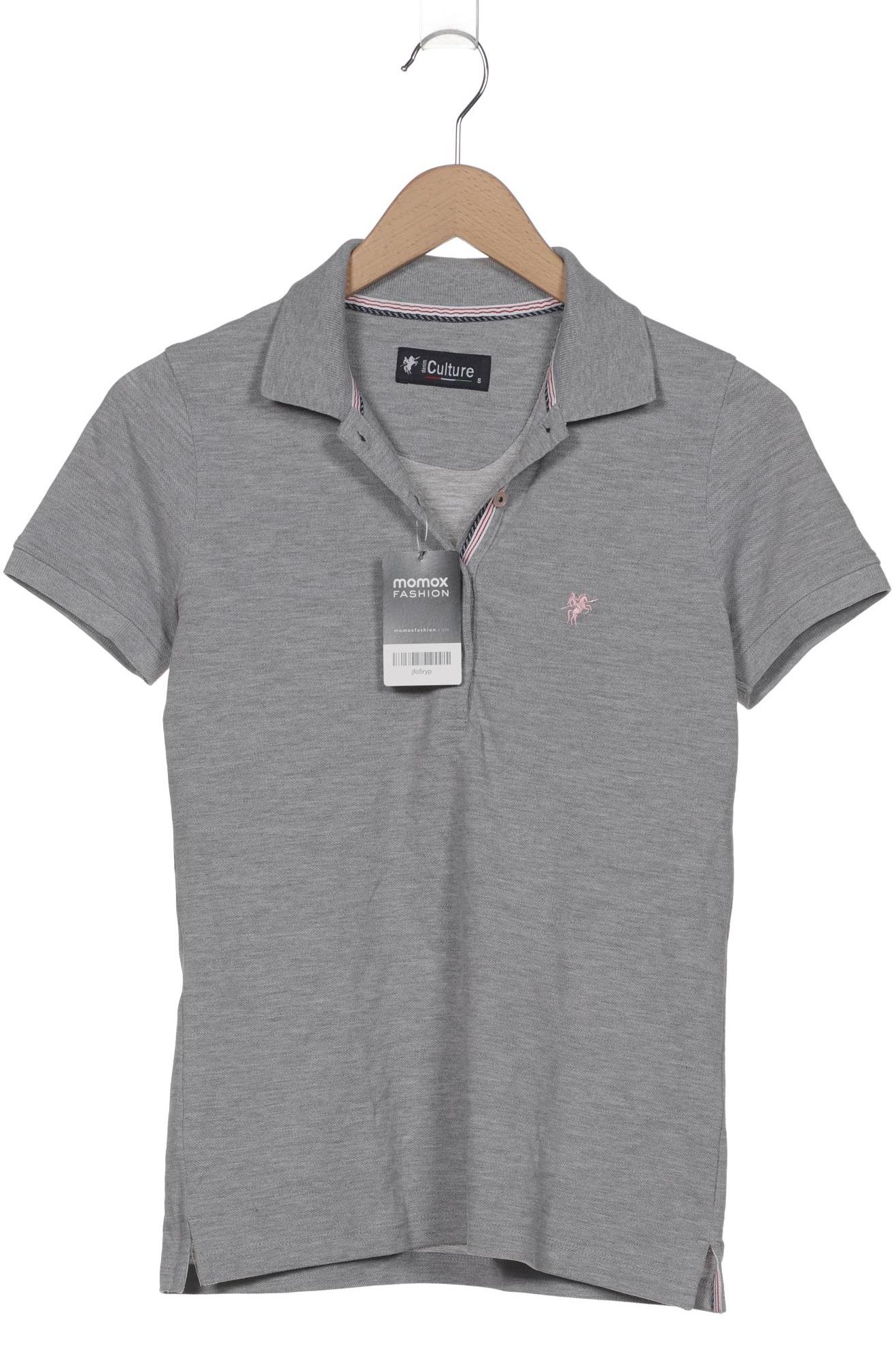 

Culture Damen Poloshirt, grau, Gr. 36