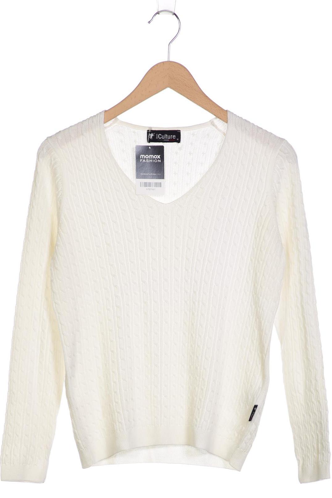 

Culture Damen Pullover, weiß, Gr. 38