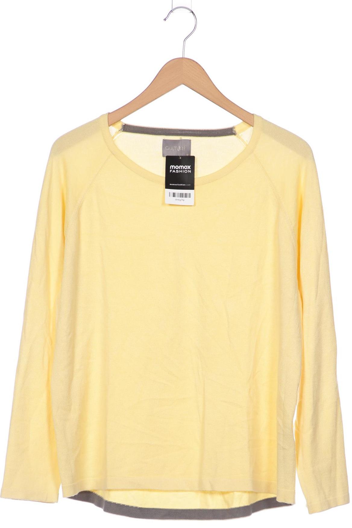 

Culture Damen Pullover, gelb, Gr. 44