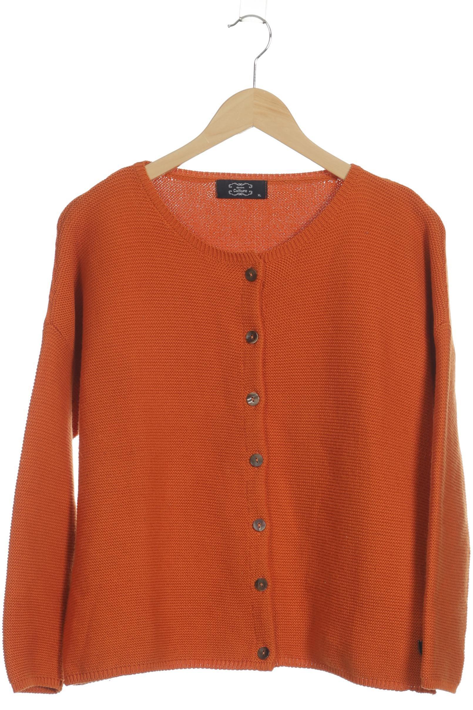 

Culture Damen Strickjacke, orange, Gr.