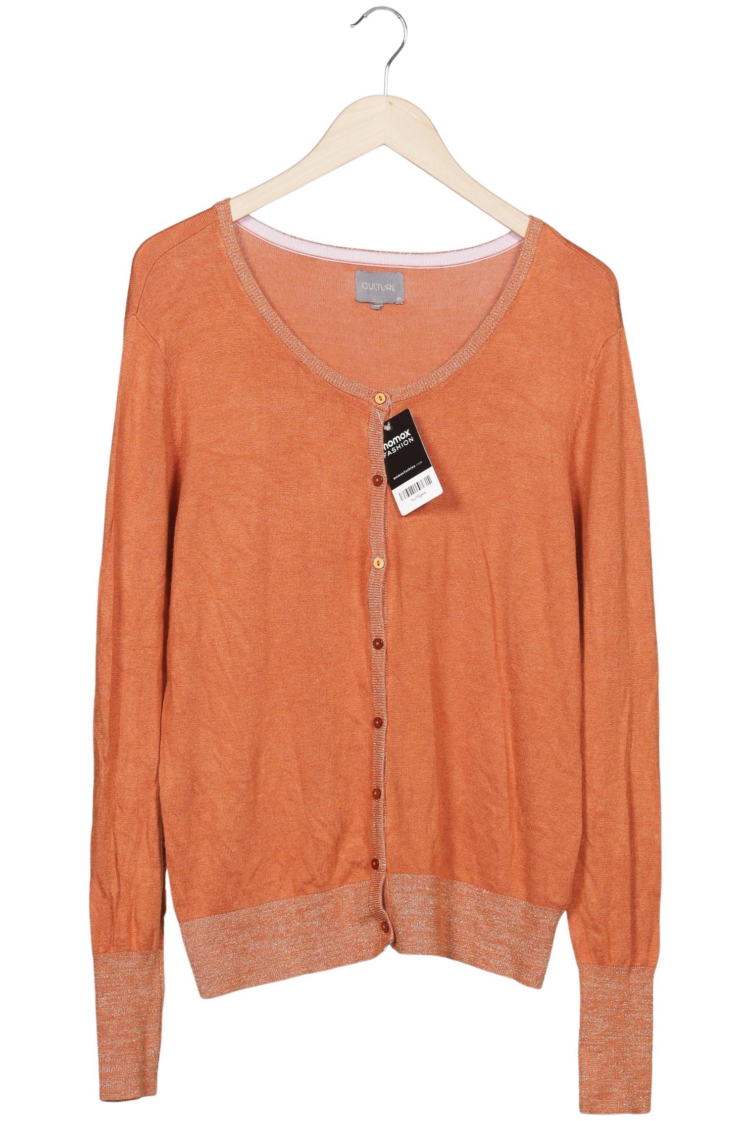 

Culture Damen Strickjacke, orange, Gr. 44
