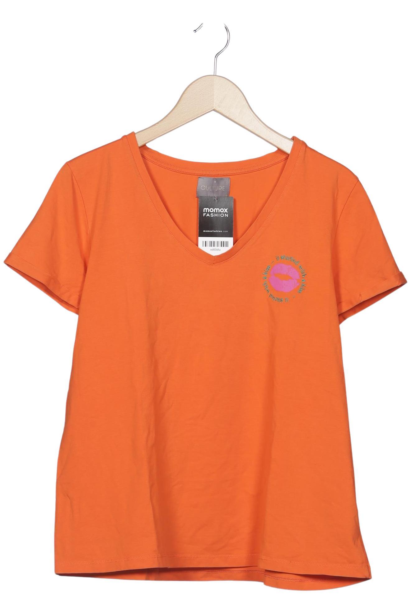 

Culture Damen T-Shirt, orange, Gr. 44
