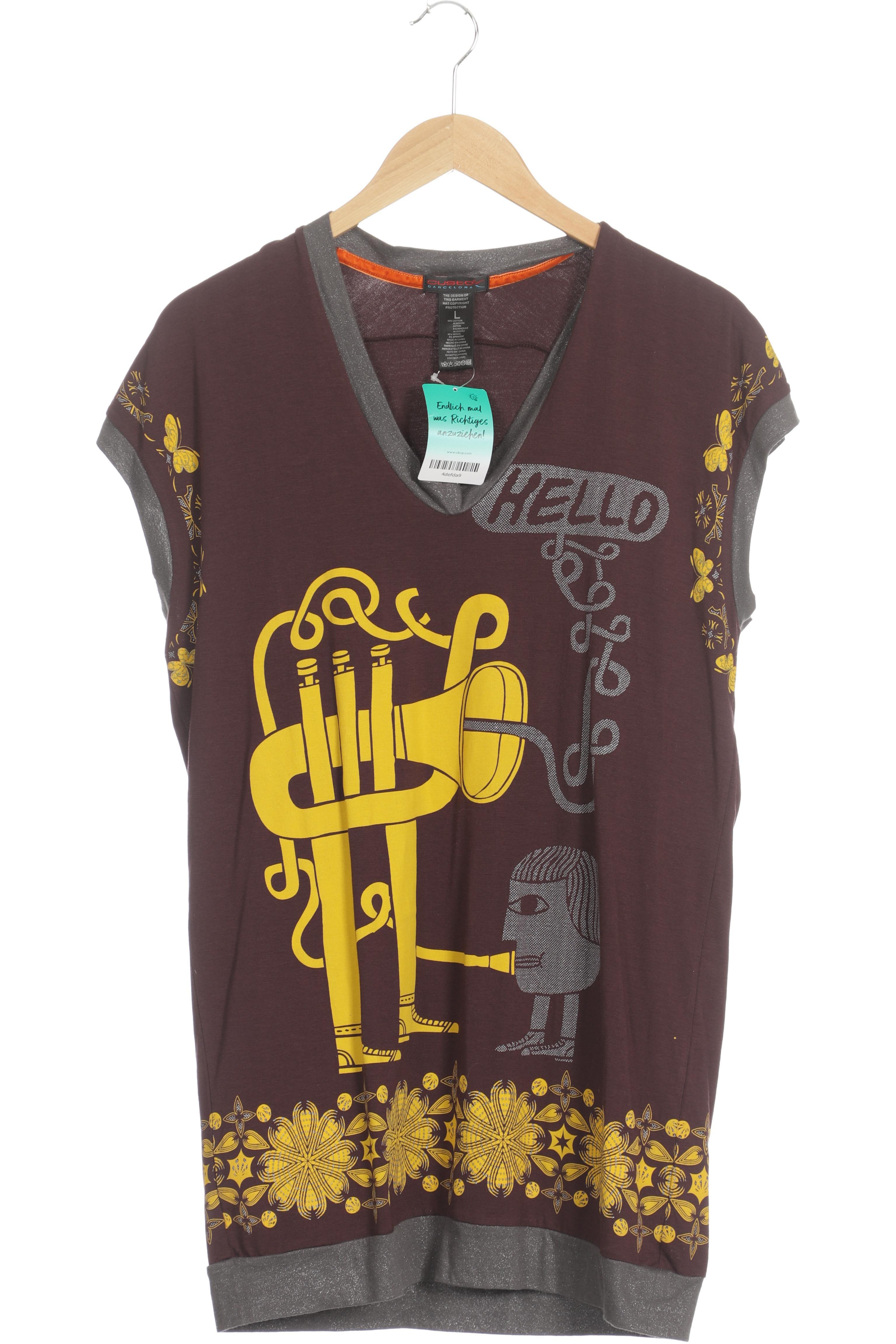 

Custo Barcelona Damen Bluse, braun, Gr.