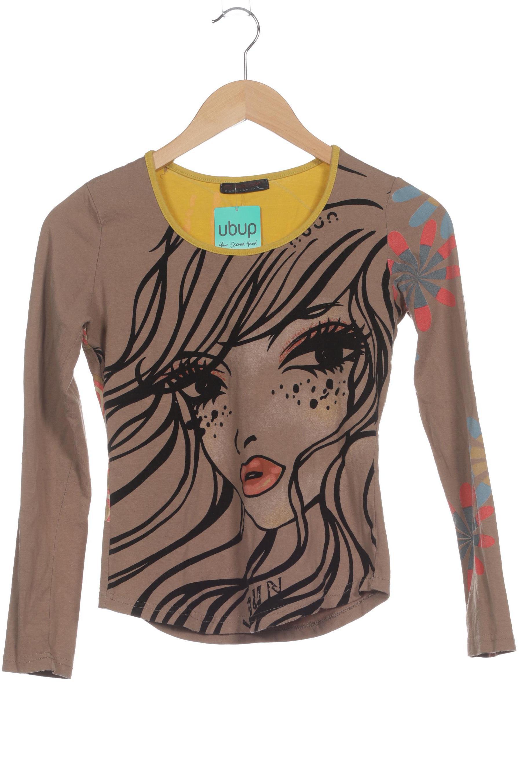 

Custo Barcelona Damen Langarmshirt, braun, Gr.