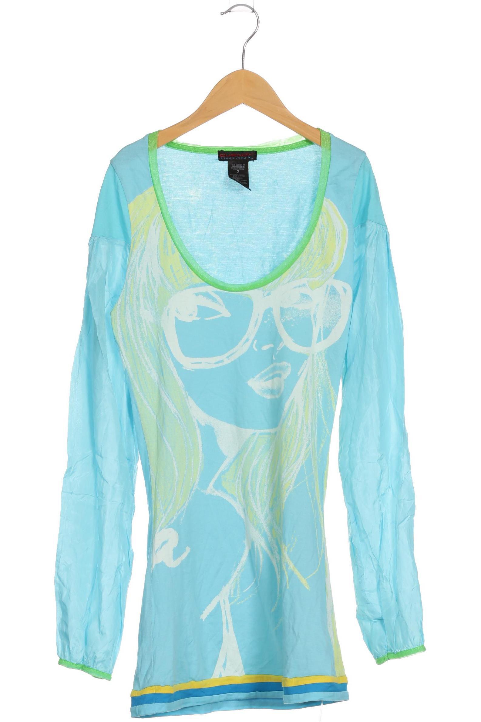 

Custo Barcelona Damen Langarmshirt, türkis, Gr.