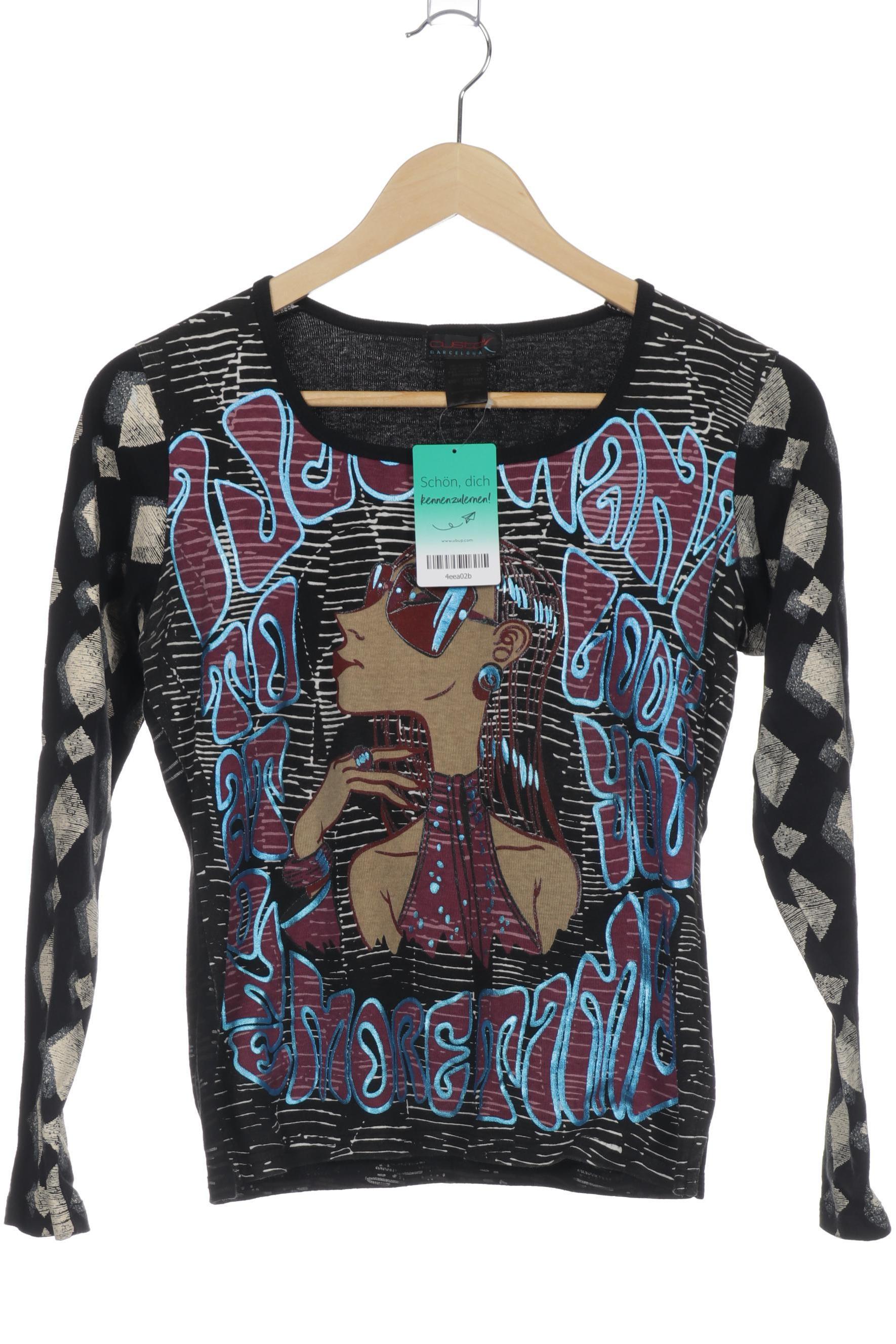 

Custo Barcelona Damen Langarmshirt, schwarz, Gr.