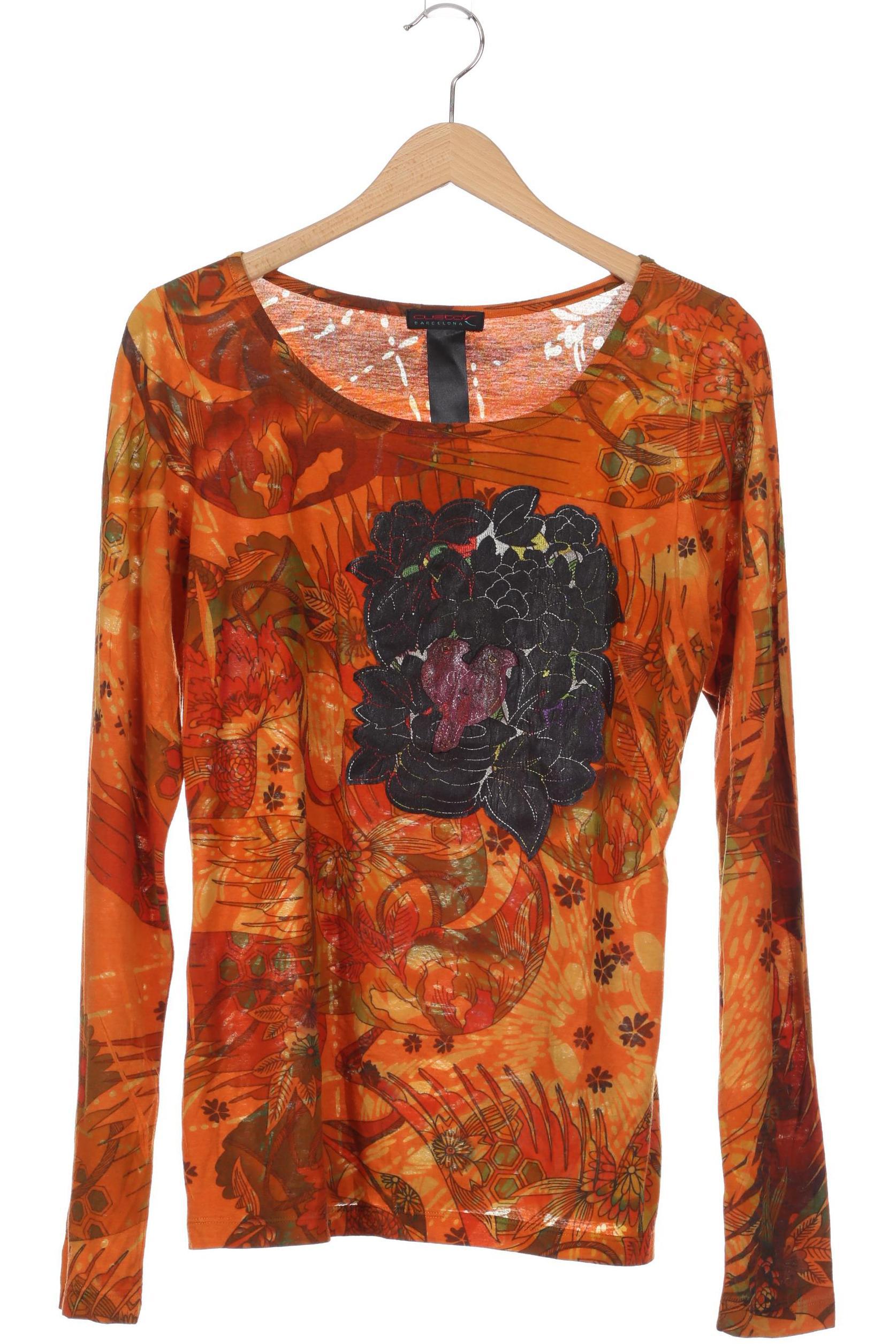 

Custo Barcelona Damen Langarmshirt, orange, Gr.