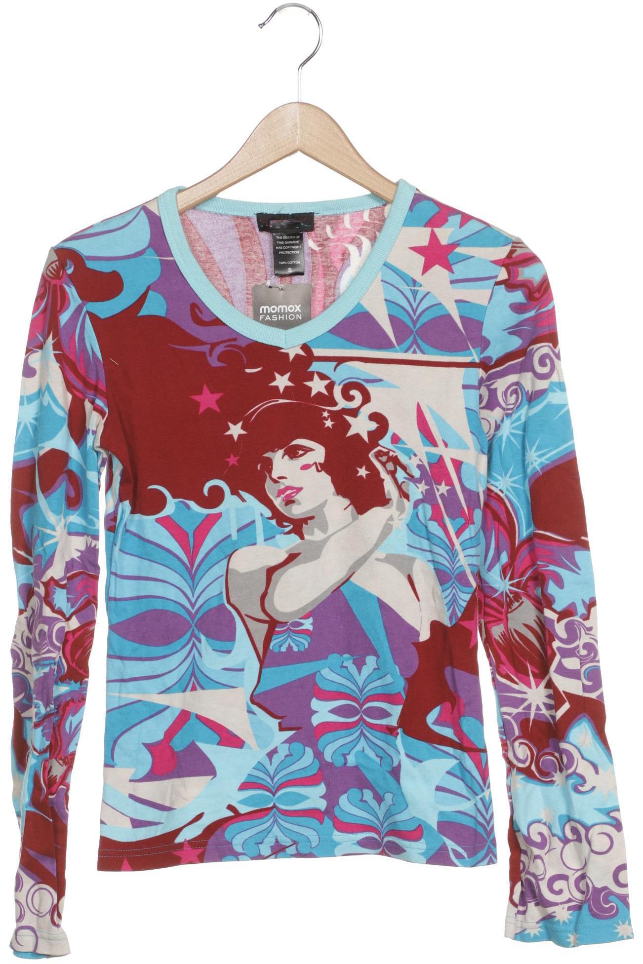 

Custo Barcelona Damen Langarmshirt, blau, Gr.