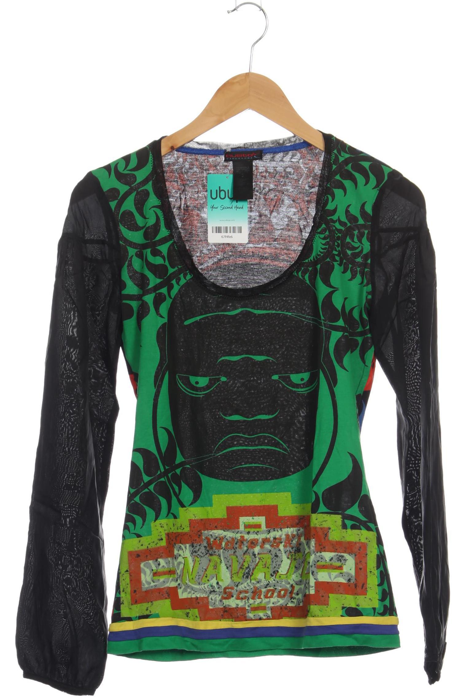 

Custo Barcelona Damen Langarmshirt, schwarz, Gr.