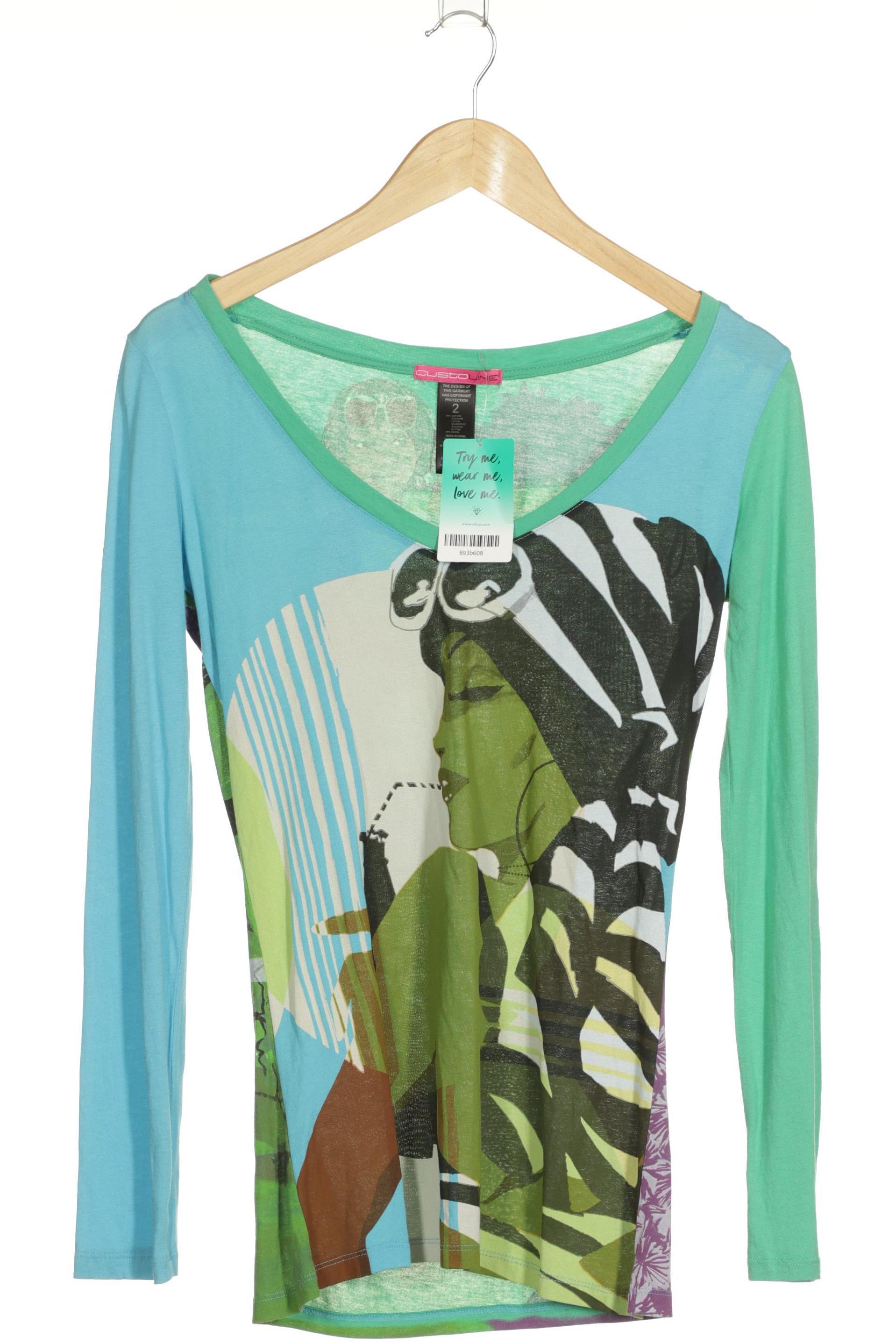 

Custo Barcelona Damen Langarmshirt, grün, Gr.