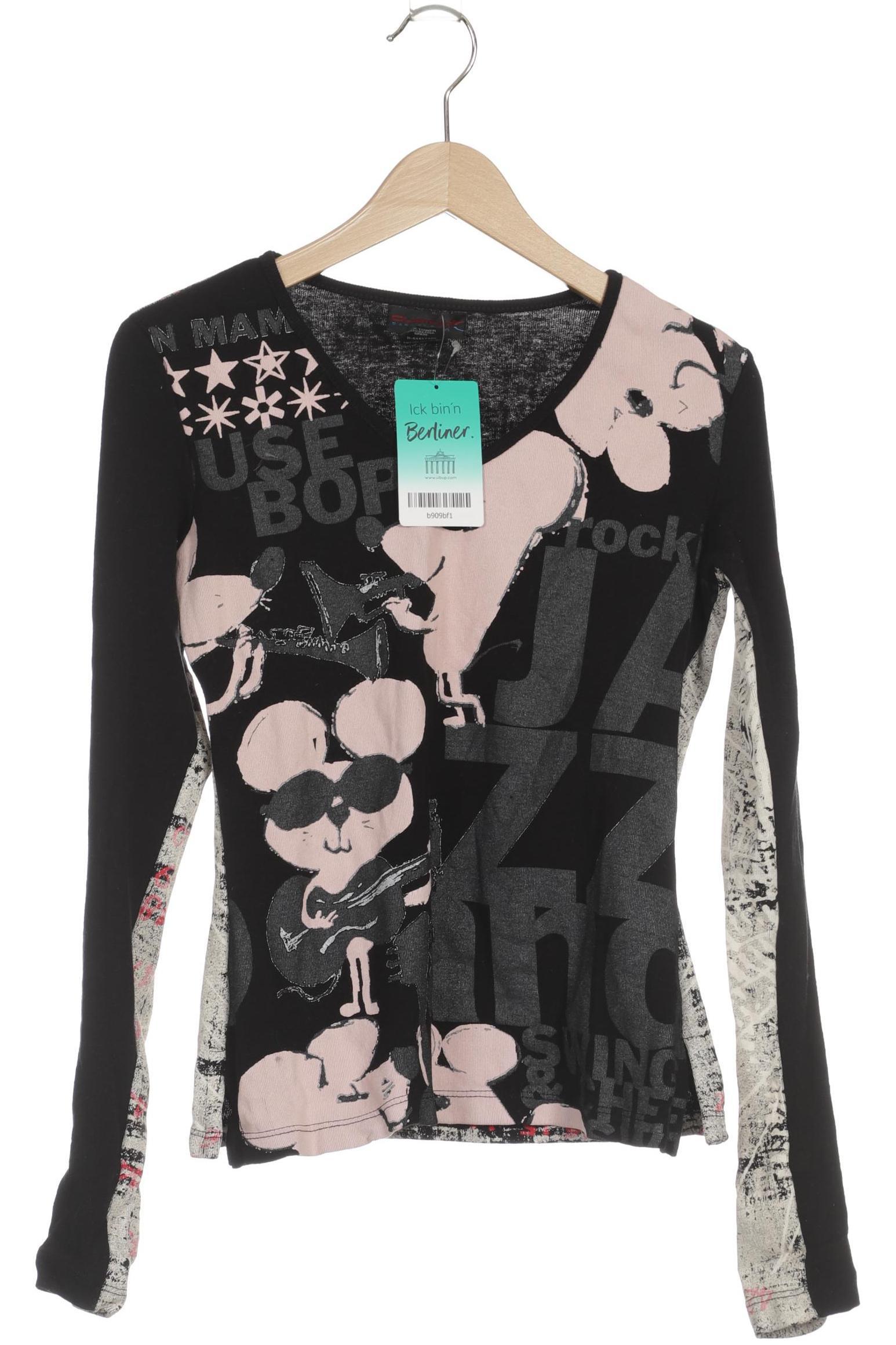 

Custo Barcelona Damen Langarmshirt, schwarz, Gr.