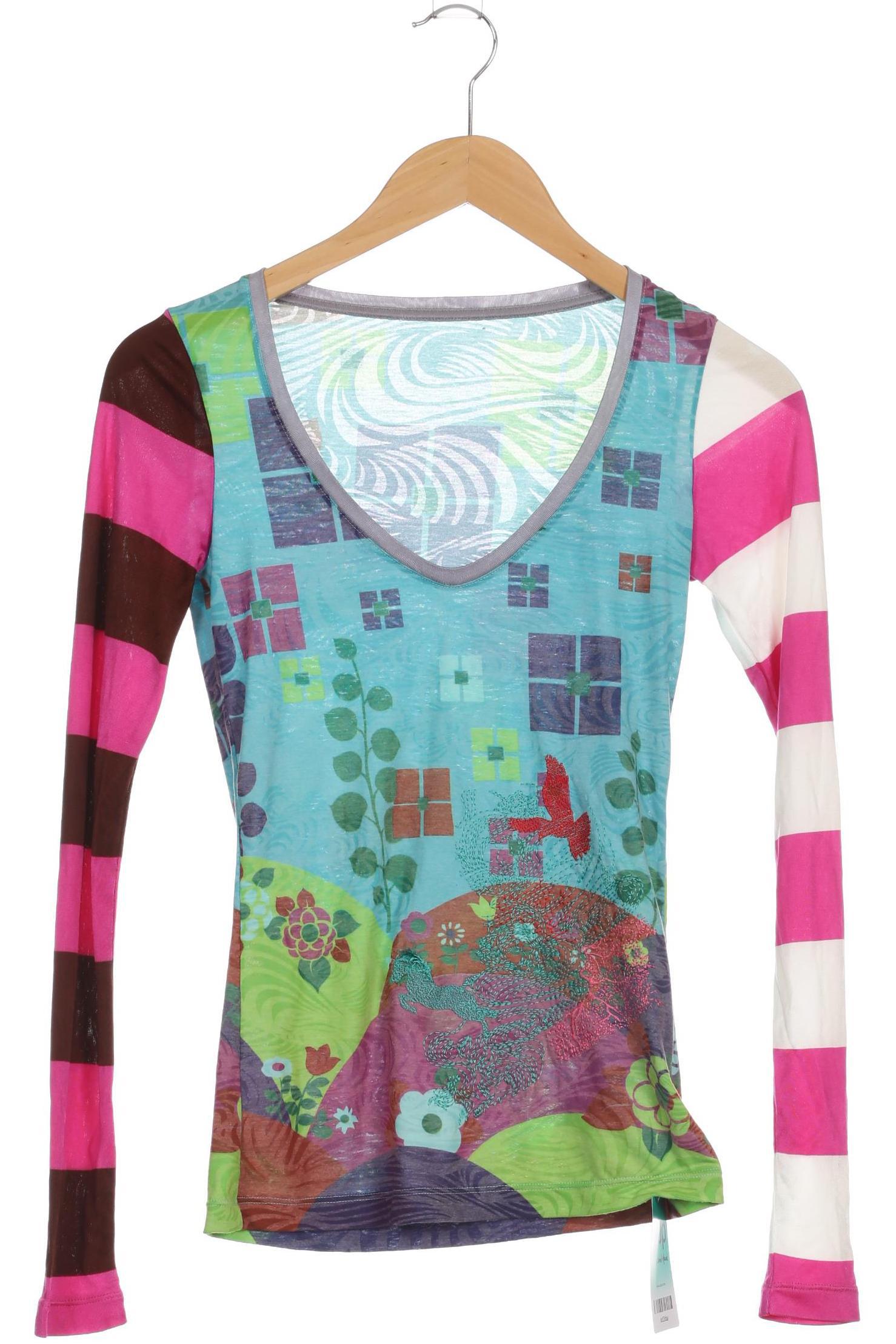 

Custo Barcelona Damen Langarmshirt, blau, Gr.