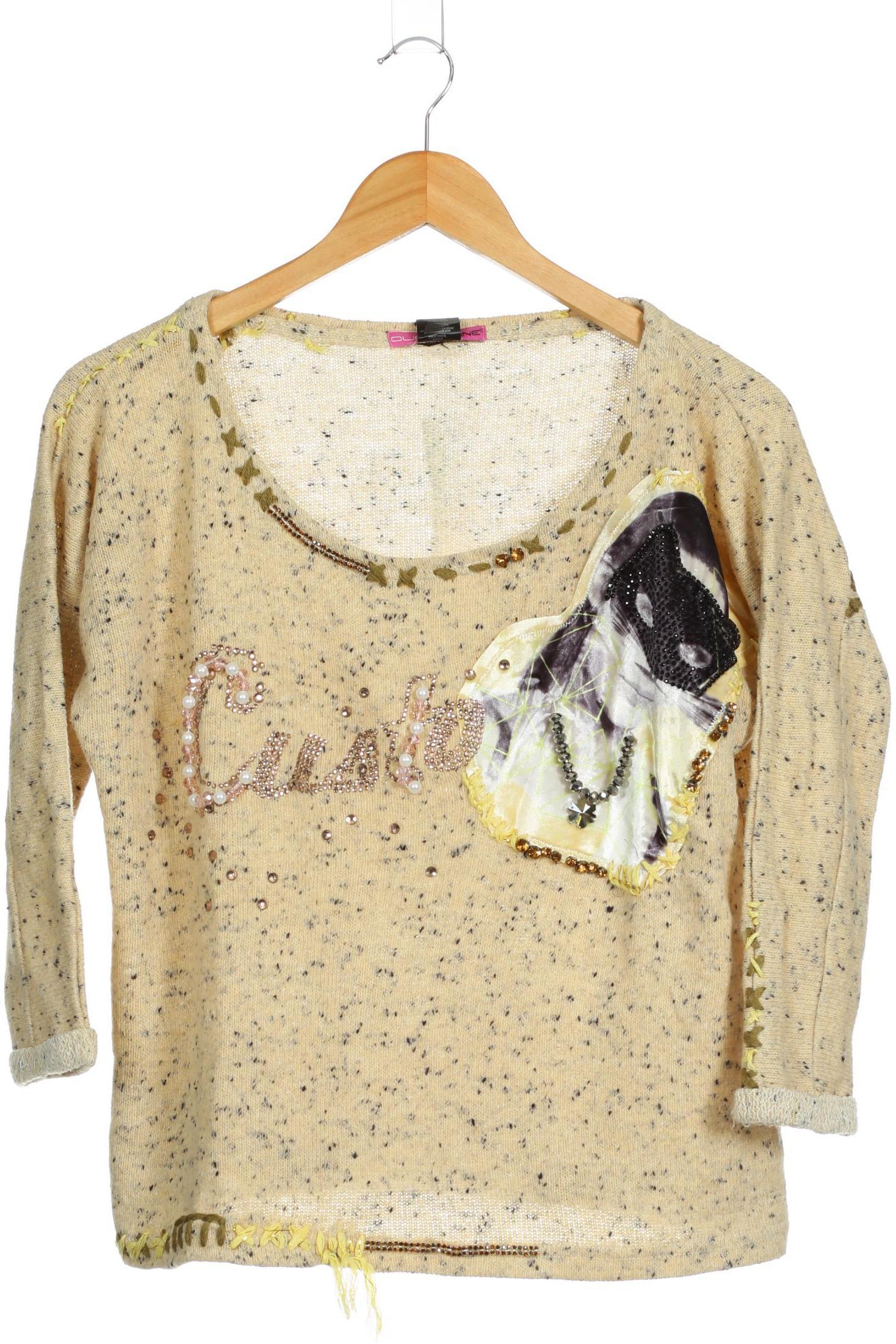 

Custo Barcelona Damen Pullover, beige, Gr.