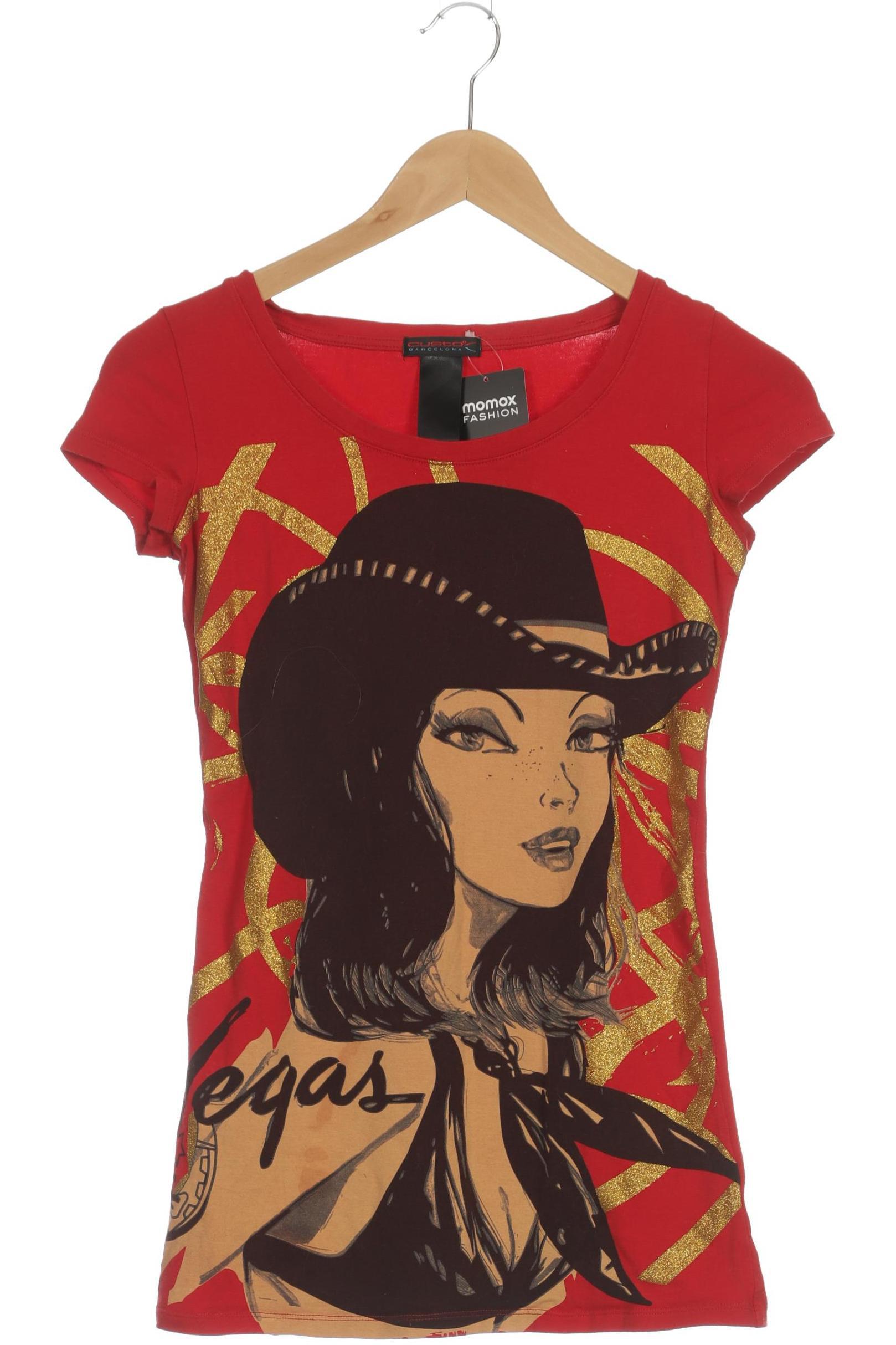 

Custo Barcelona Damen T-Shirt, rot, Gr.