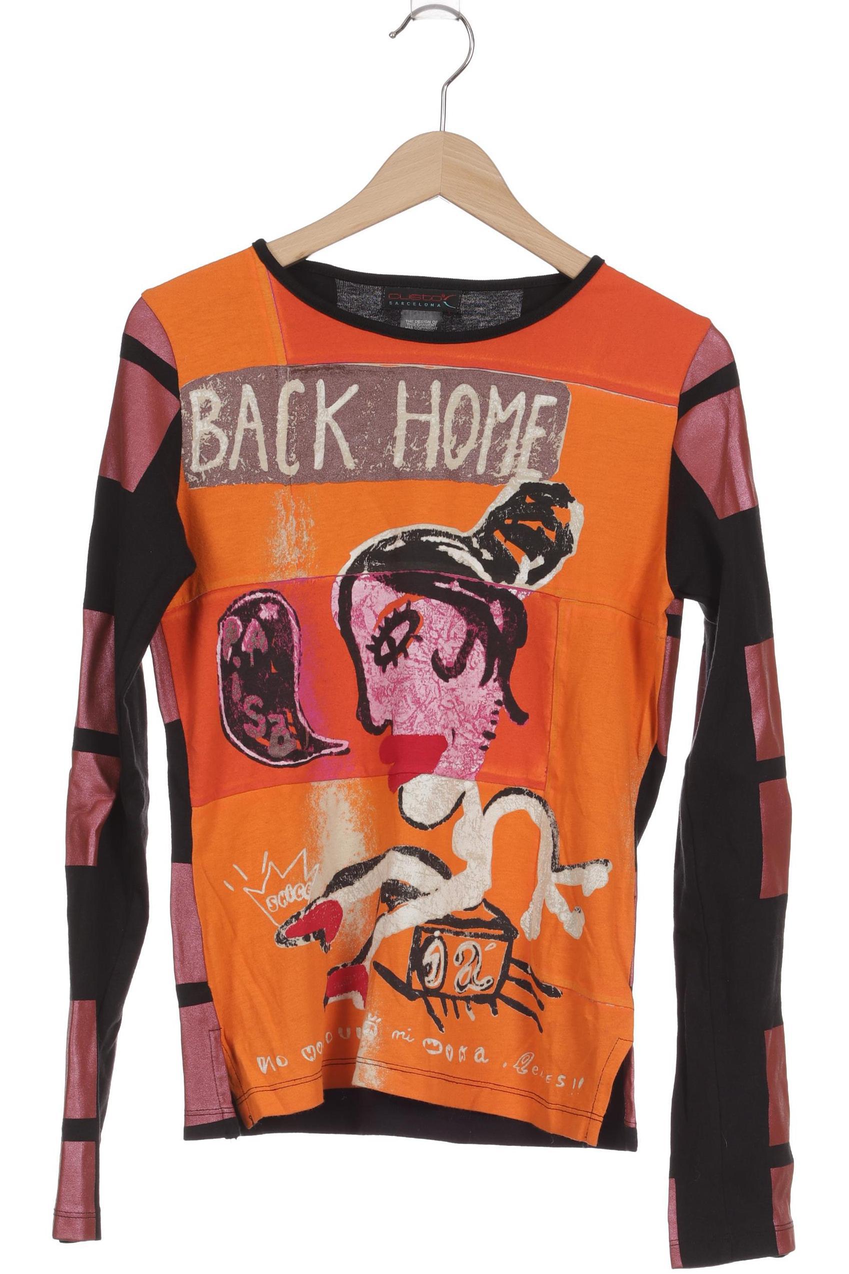 

Custo Barcelona Damen Langarmshirt, orange, Gr.