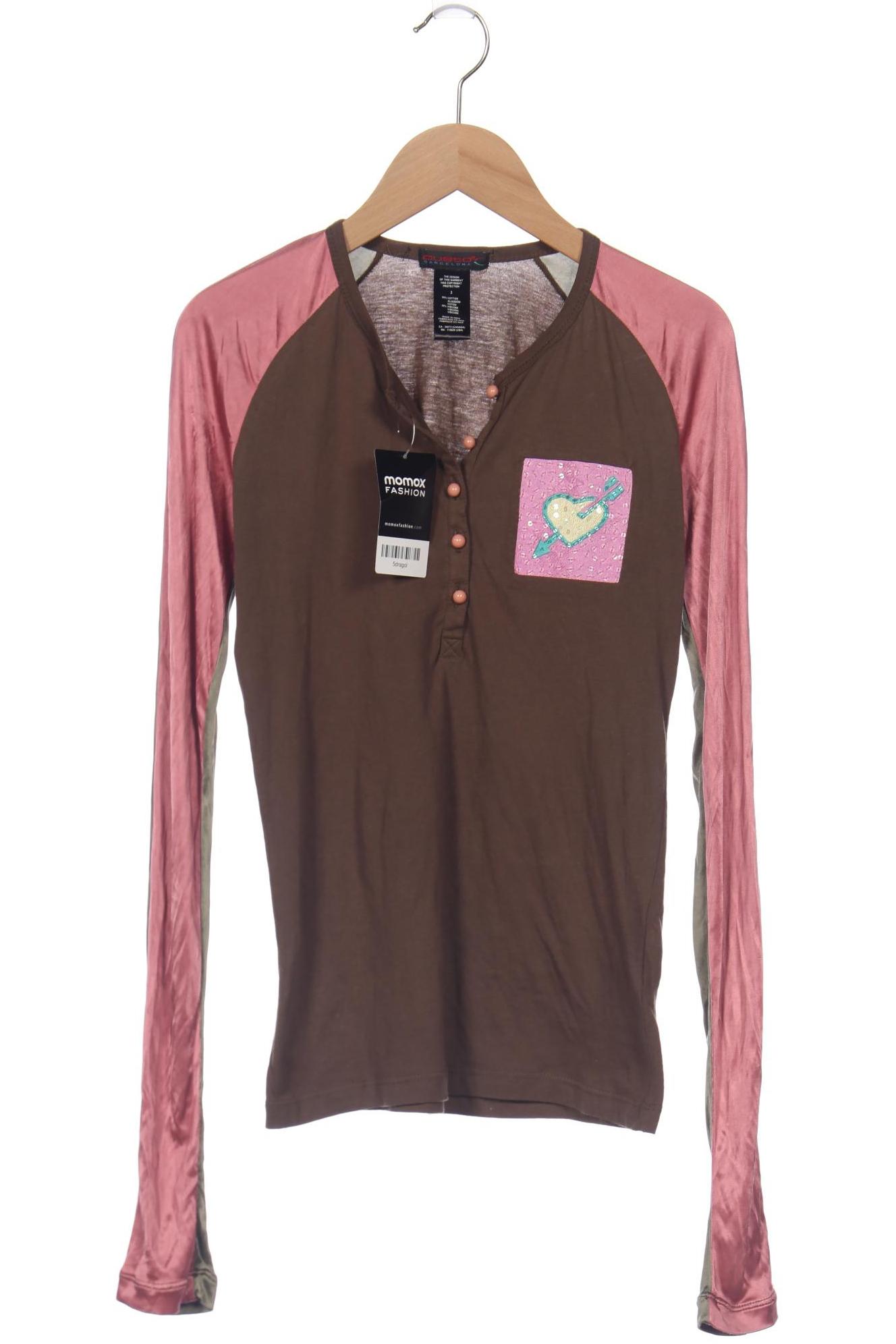 

Custo Barcelona Damen Langarmshirt, braun
