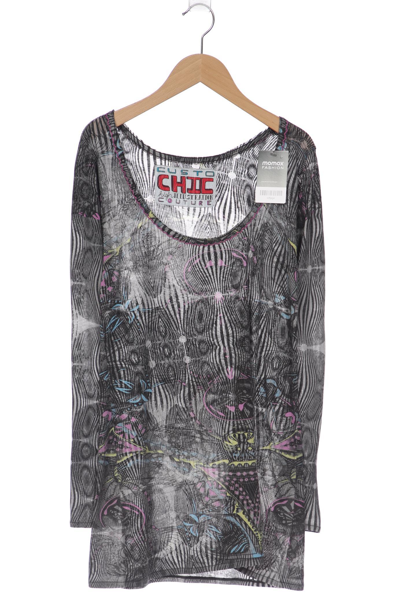 

Custo Barcelona Damen Langarmshirt, grau, Gr. 34