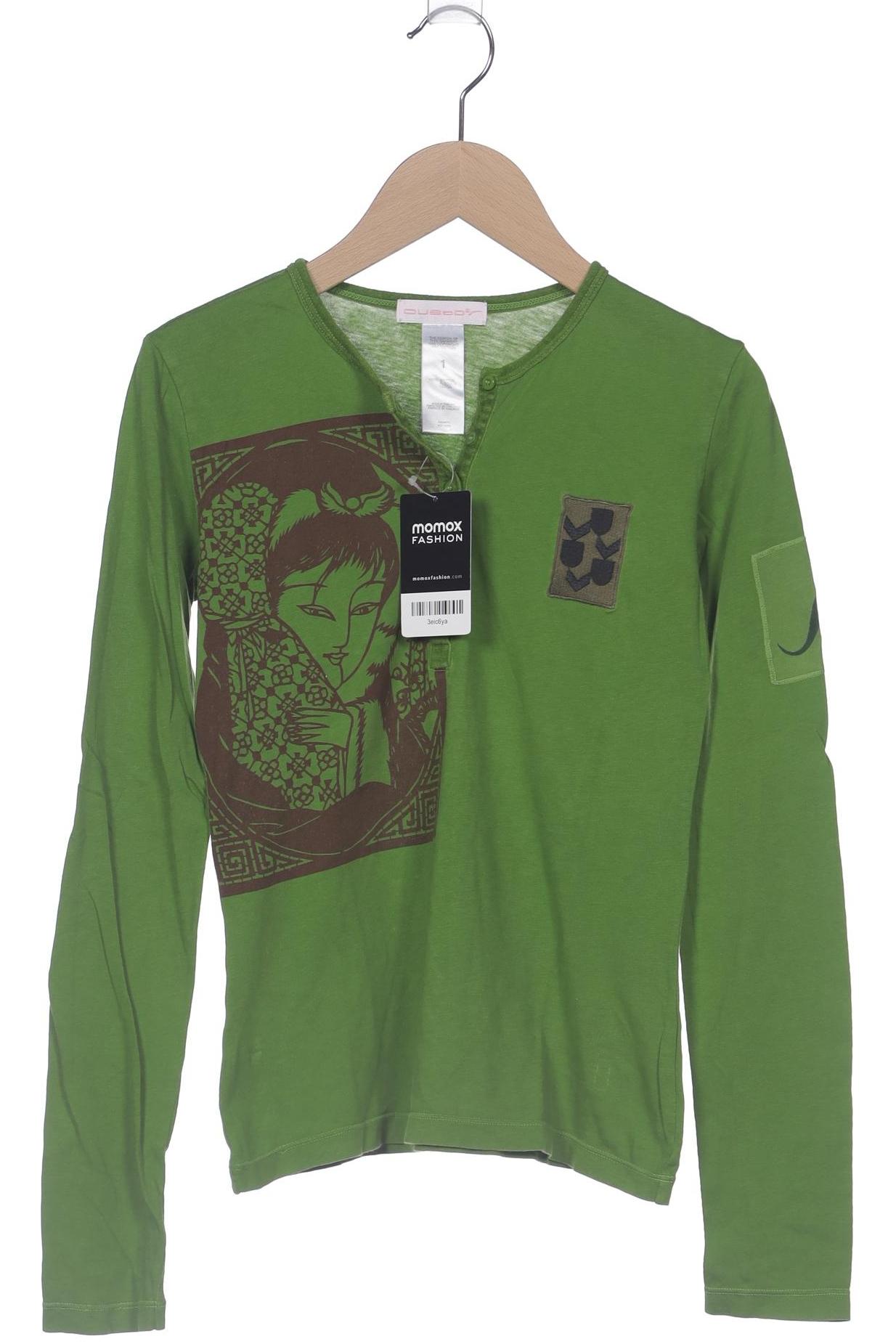 

Custo Barcelona Damen Langarmshirt, grün, Gr. 34