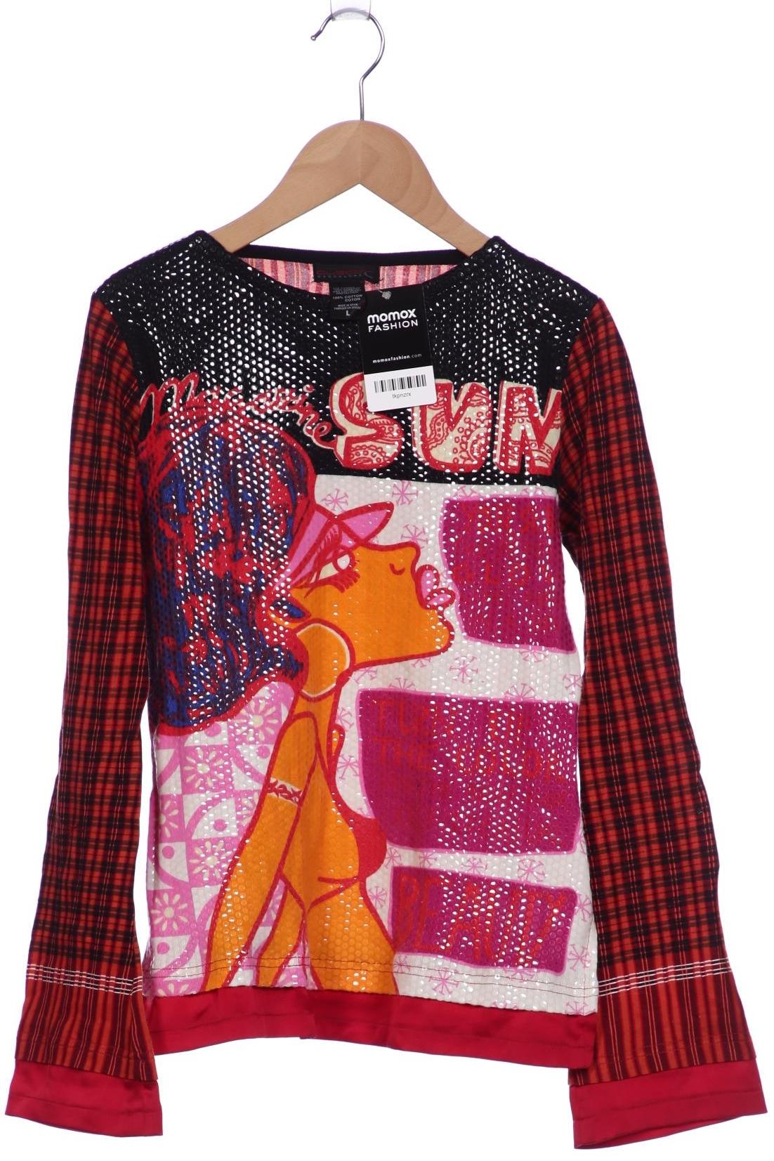 

Custo Barcelona Damen Langarmshirt, rot, Gr. 42