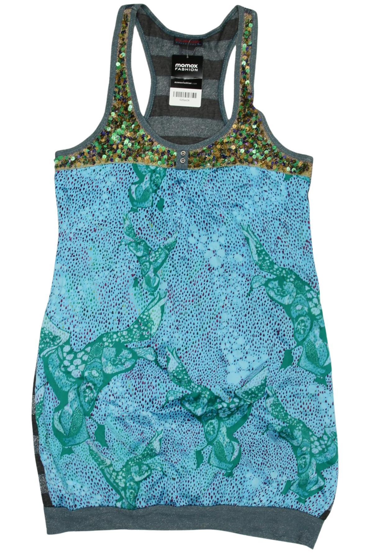 

Custo Barcelona Damen Top, blau, Gr. 38