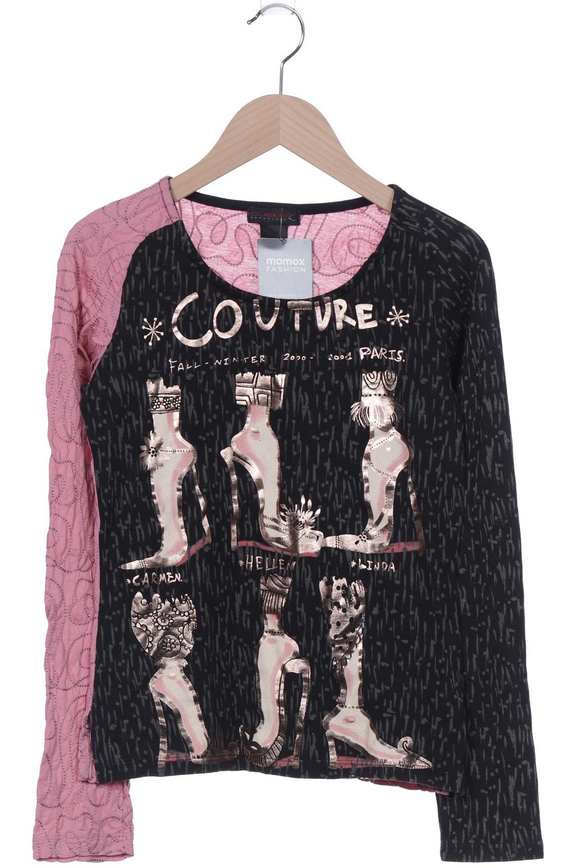 

Custo Barcelona Damen Langarmshirt, schwarz, Gr. 38