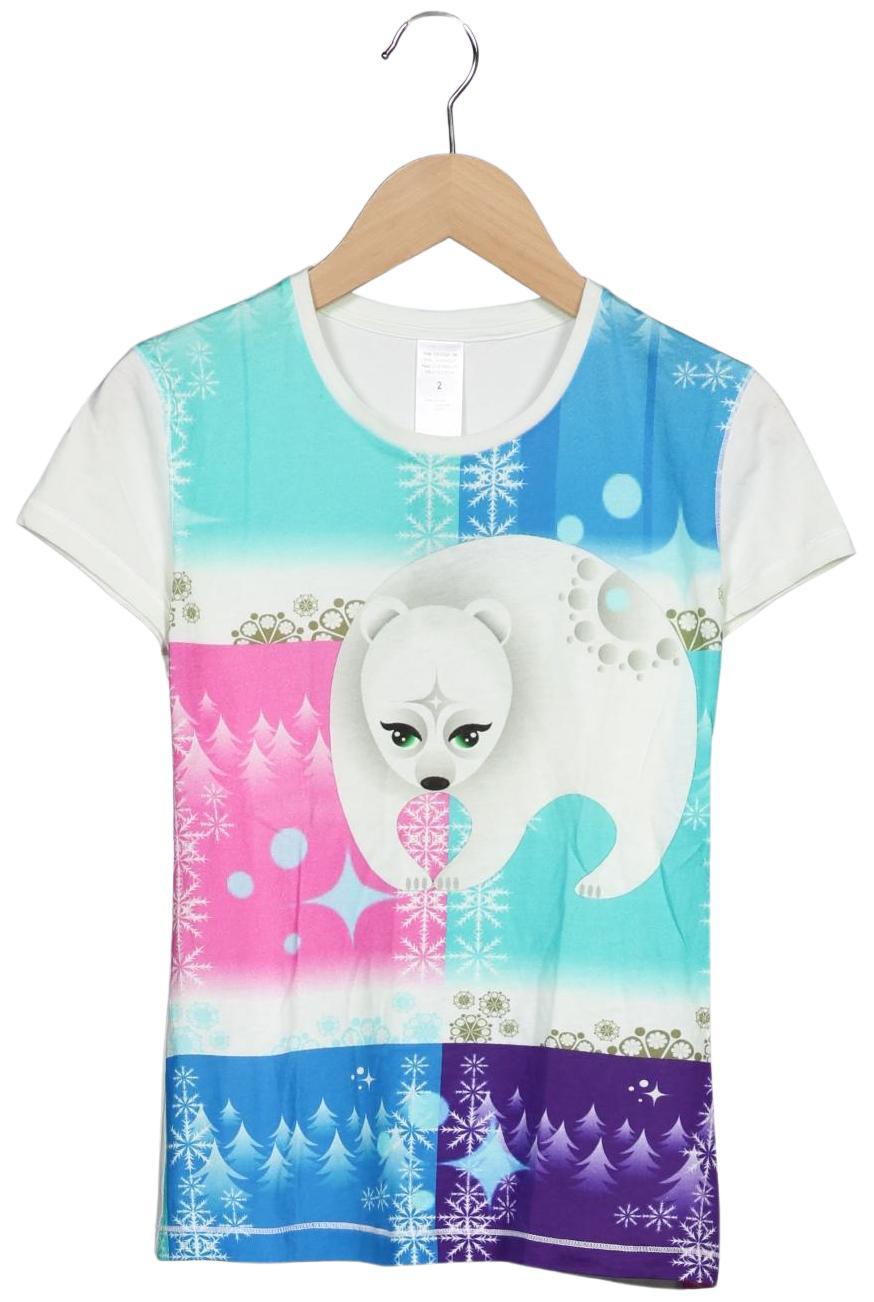 

Custo Barcelona Damen T-Shirt, mehrfarbig, Gr. 34