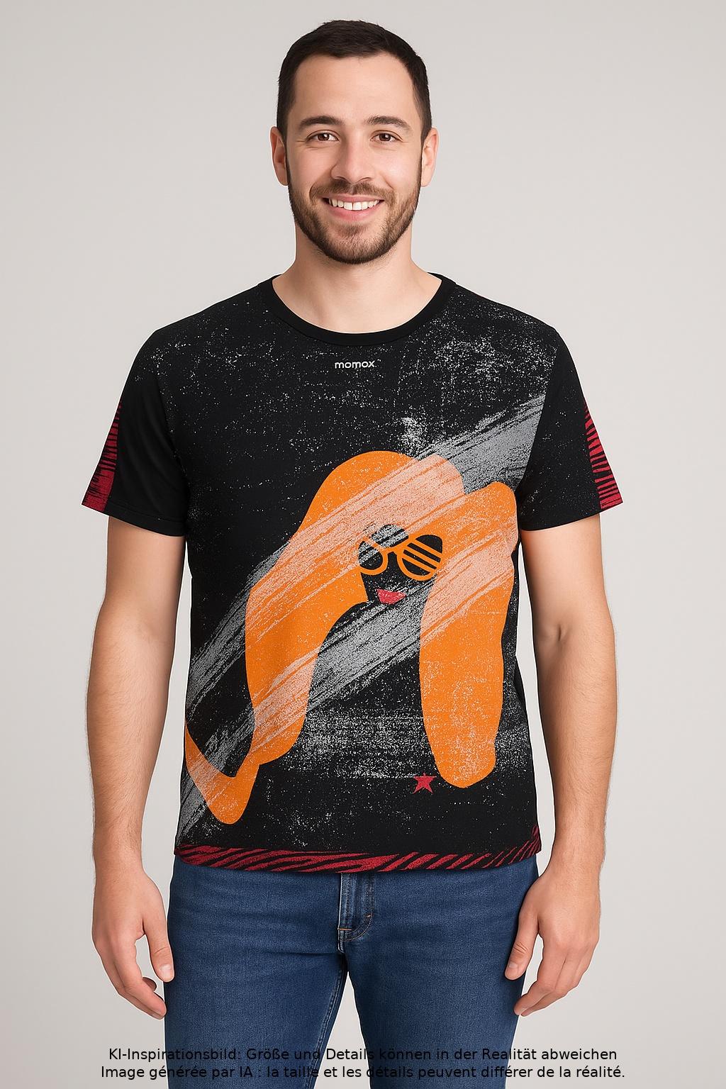 

Custo Barcelona Herren T-Shirt, mehrfarbig, Gr. 48