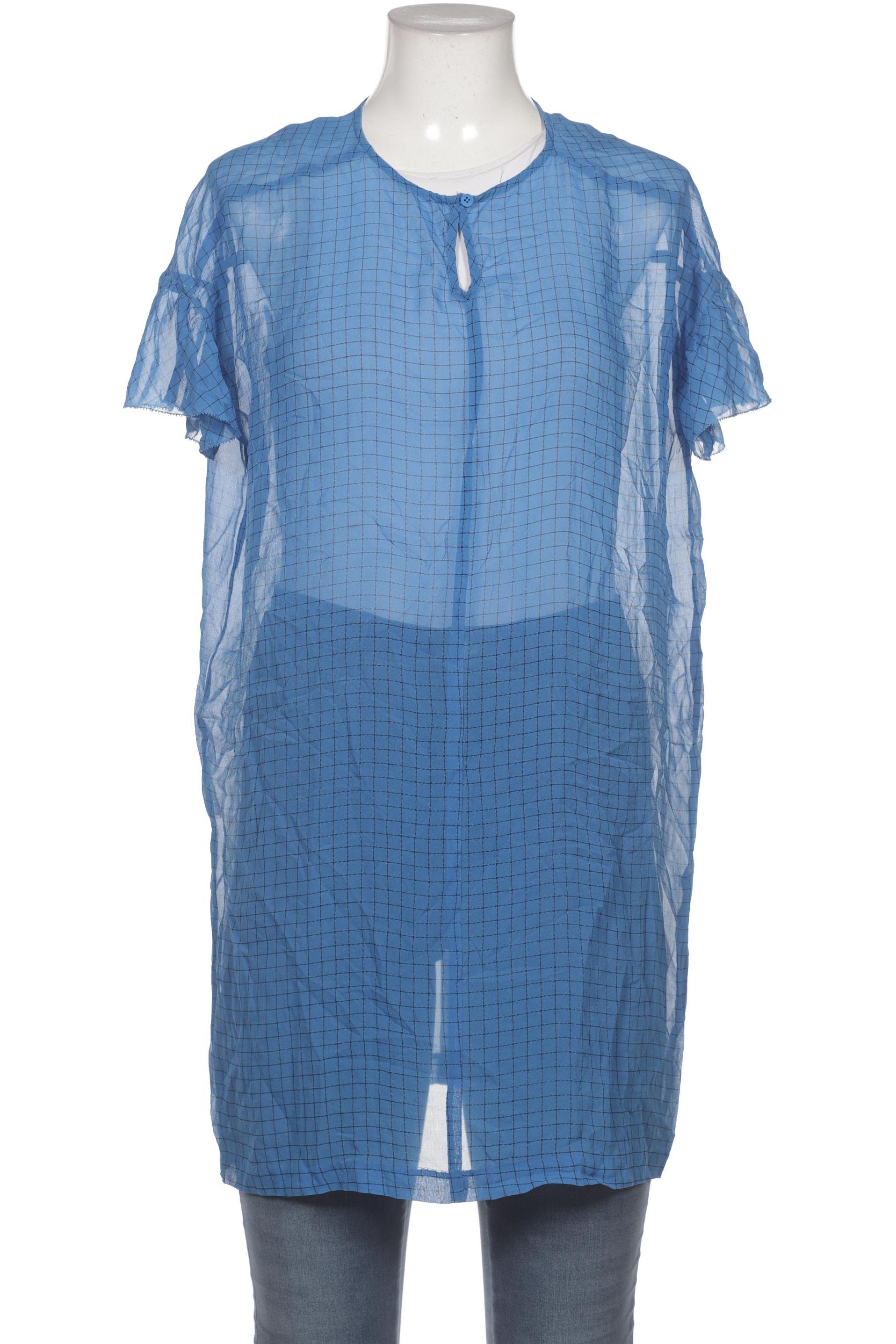 

Custommade Damen Bluse, blau, Gr. 42