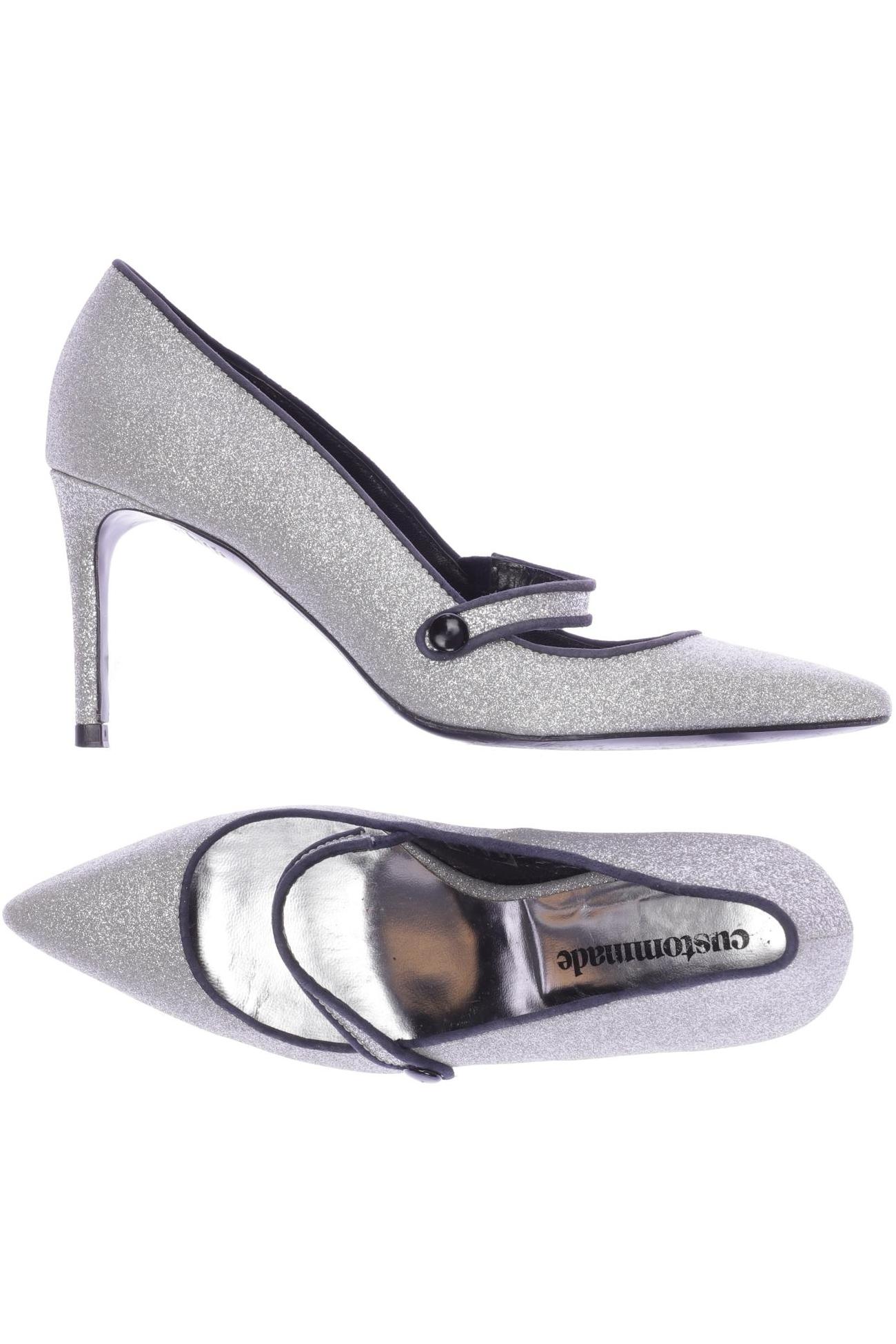 

Custommade Damen Pumps, silber, Gr. 37