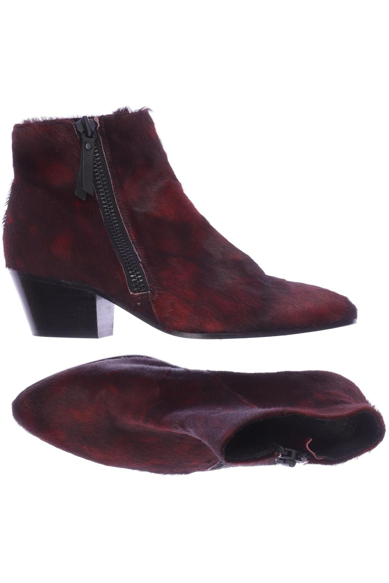 

Custommade Damen Stiefelette, bordeaux, Gr. 37