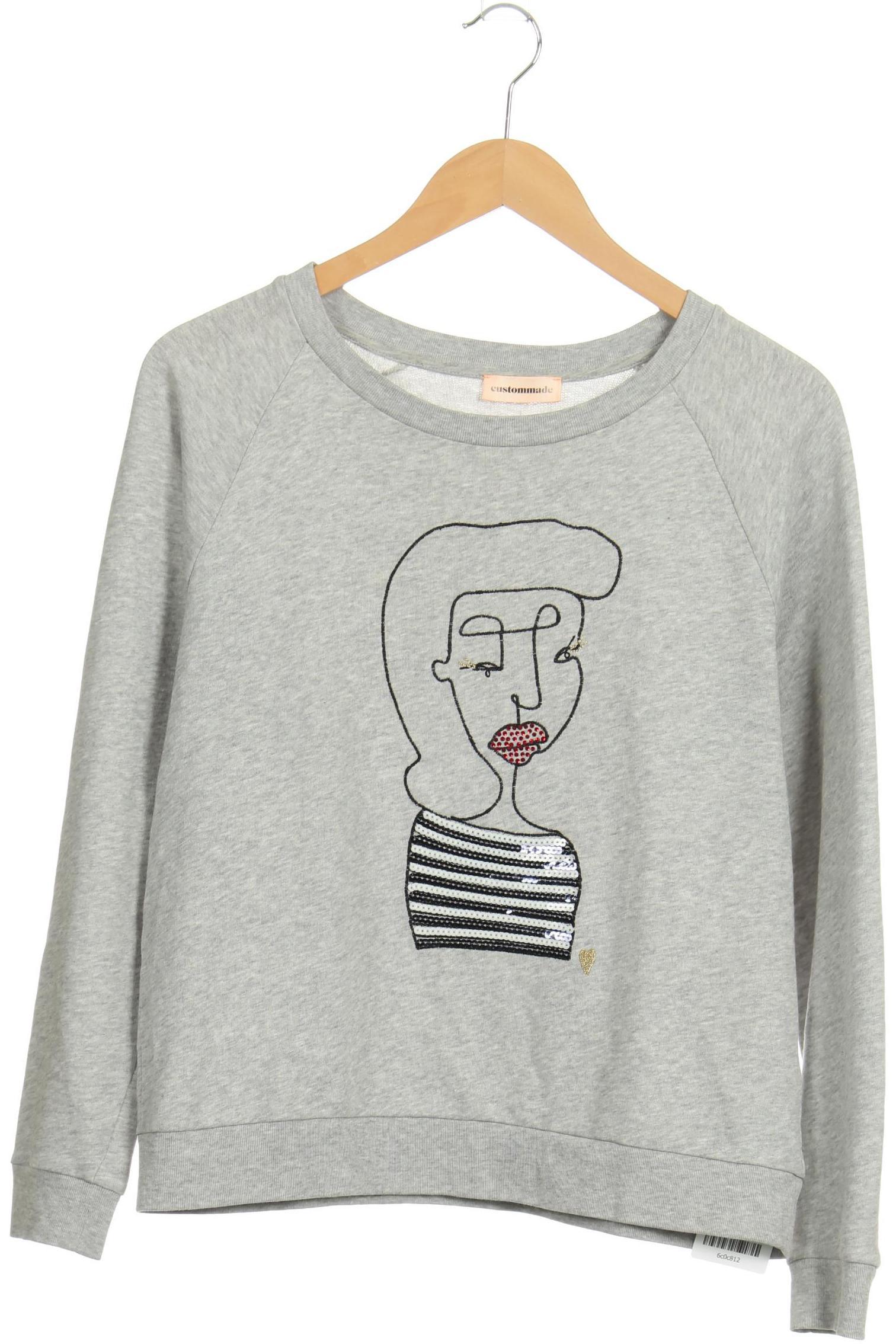 

Custommade Damen Sweatshirt, grau, Gr.