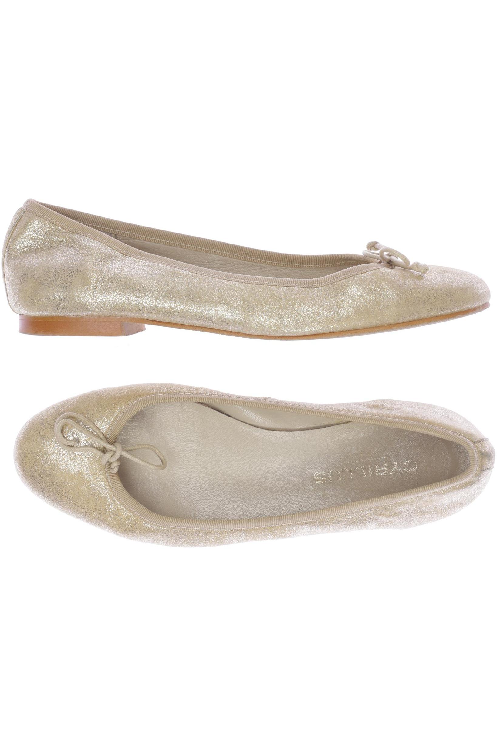 

Cyrillus Damen Ballerinas, gold, Gr. 36