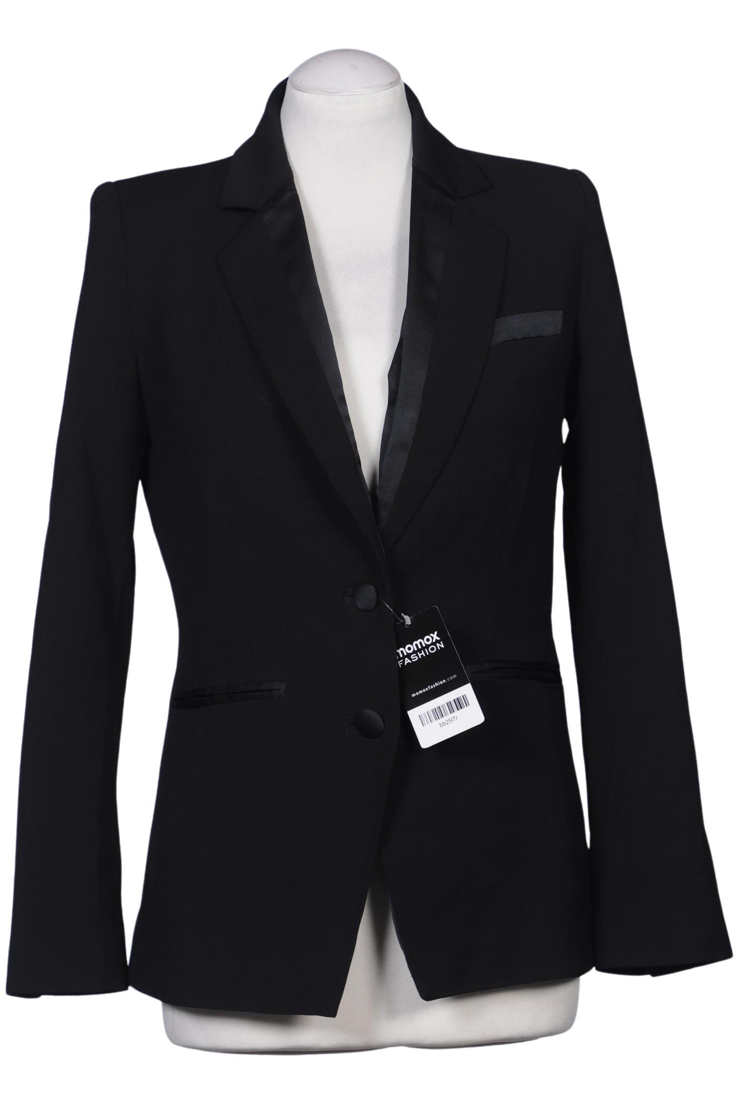 

Cyrillus Damen Blazer, schwarz, Gr. 38