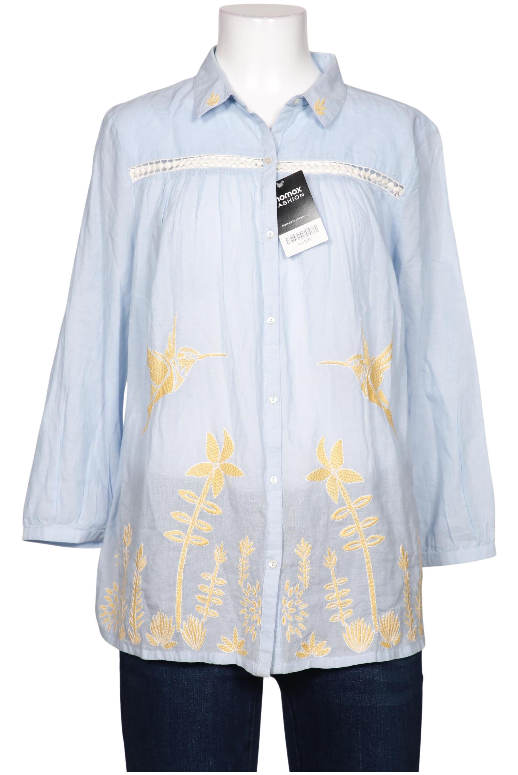 

Cyrillus Damen Bluse, hellblau, Gr. 38