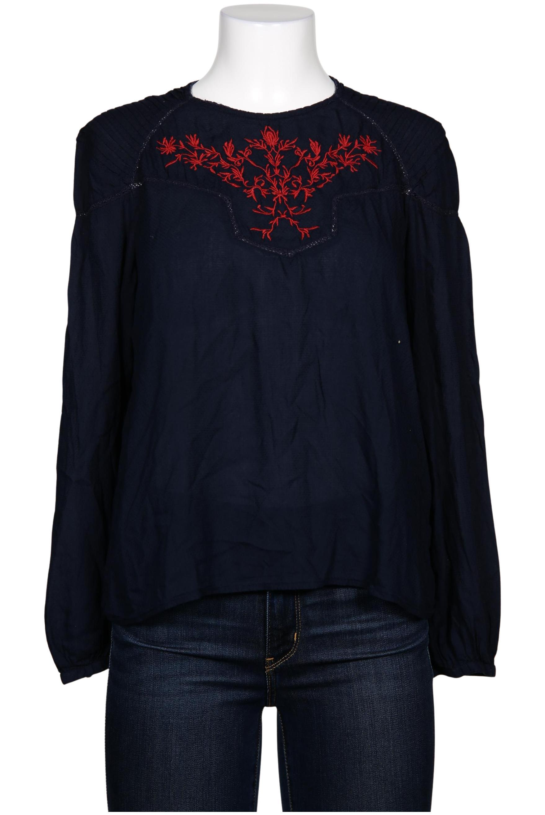 

Cyrillus Damen Bluse, marineblau, Gr. 42