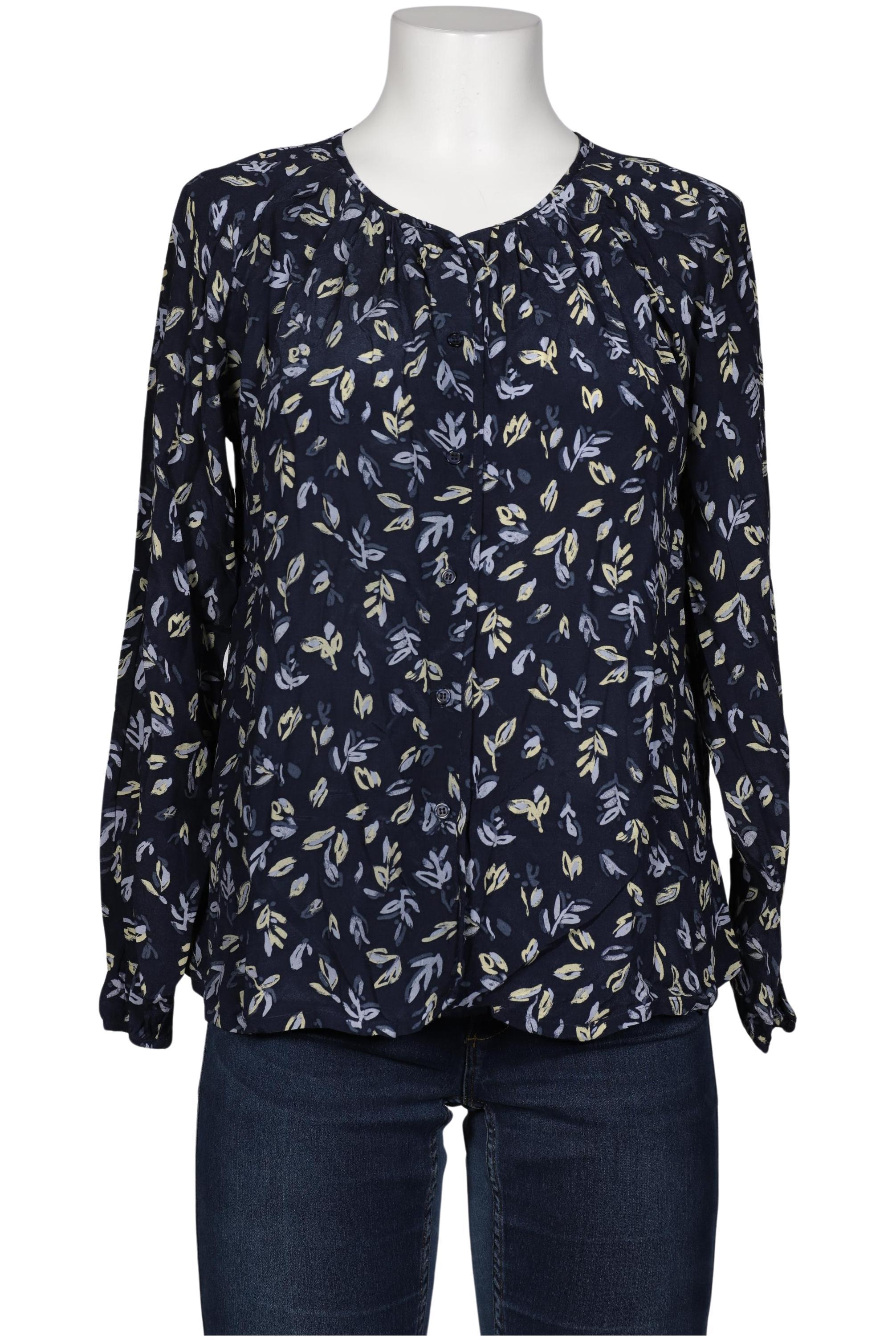 

Cyrillus Damen Bluse, marineblau, Gr. 40